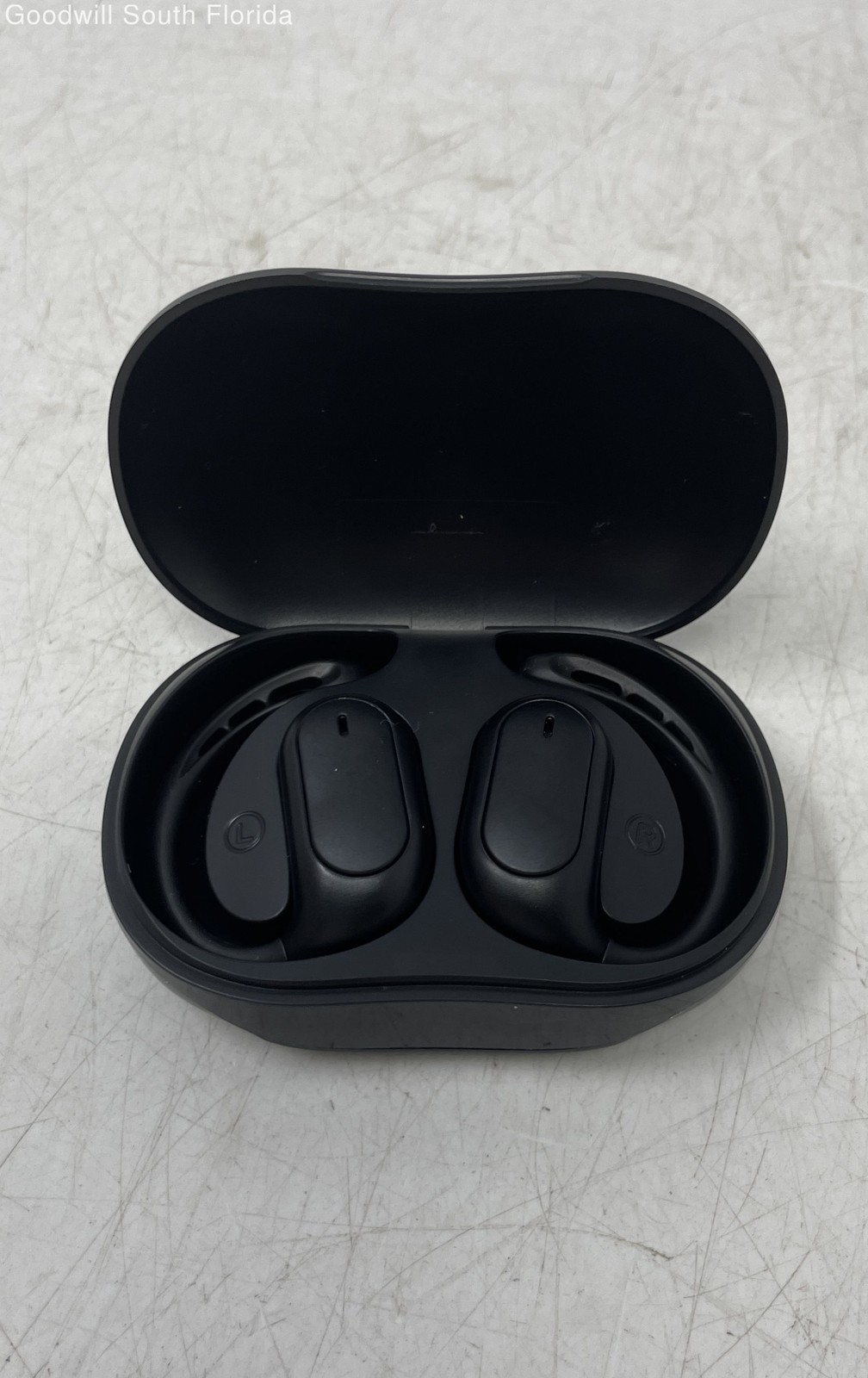 Bass Jaxx Black Open Wireless Earbuds With Real Time Translation Not Tested