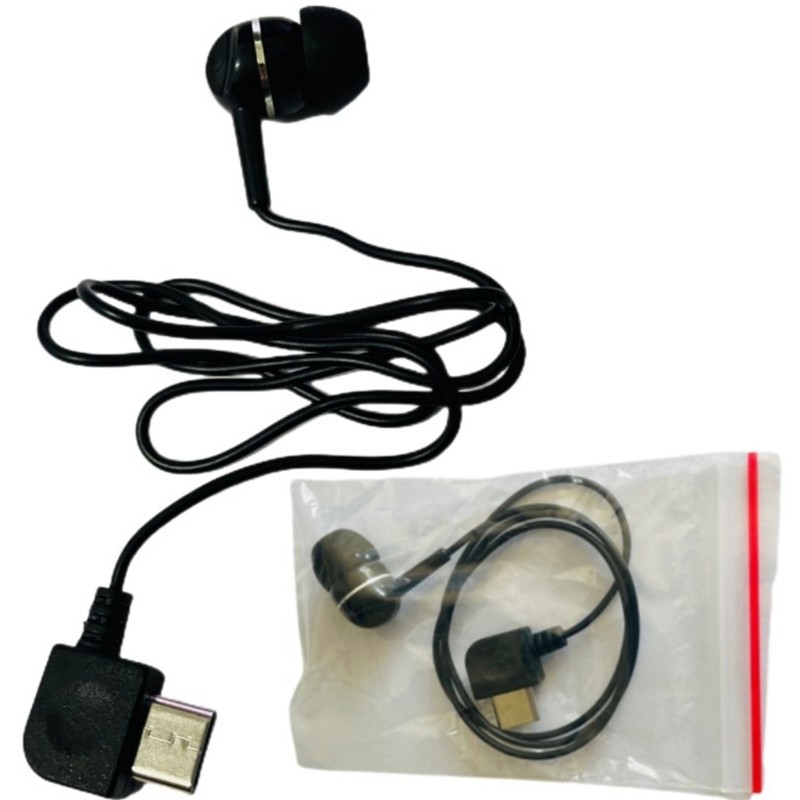 Type C Single Earphone In Line Control Noise Isolation Lightweight Design