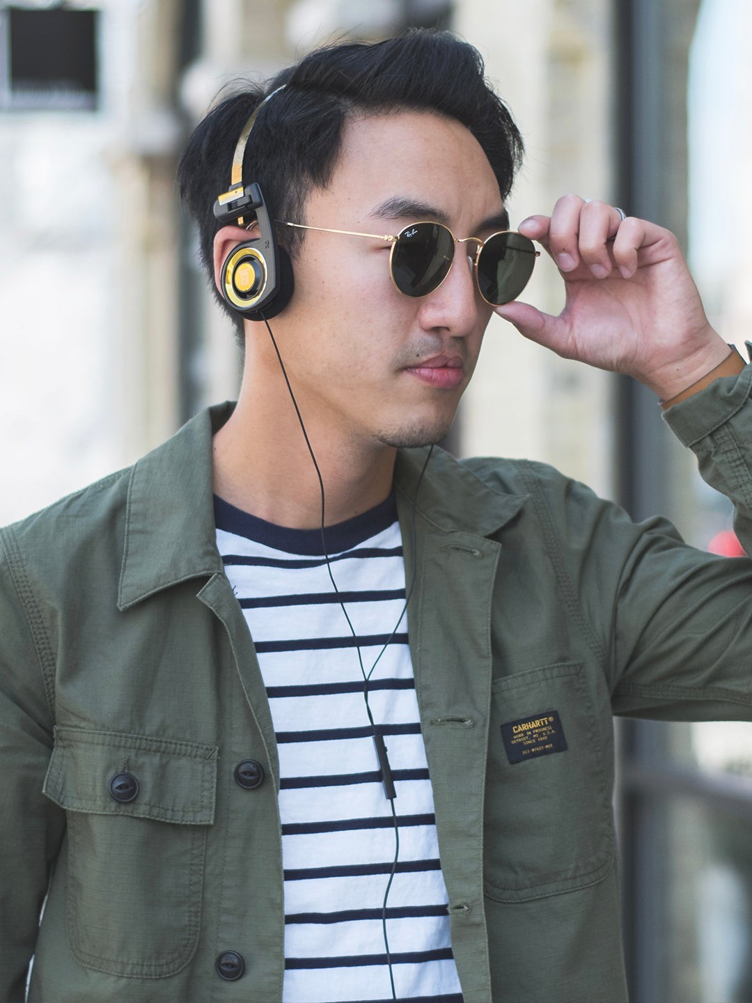 Koss Porta Pro Limited Edition Black Gold On-ear Headphones 3.5mm jack With case