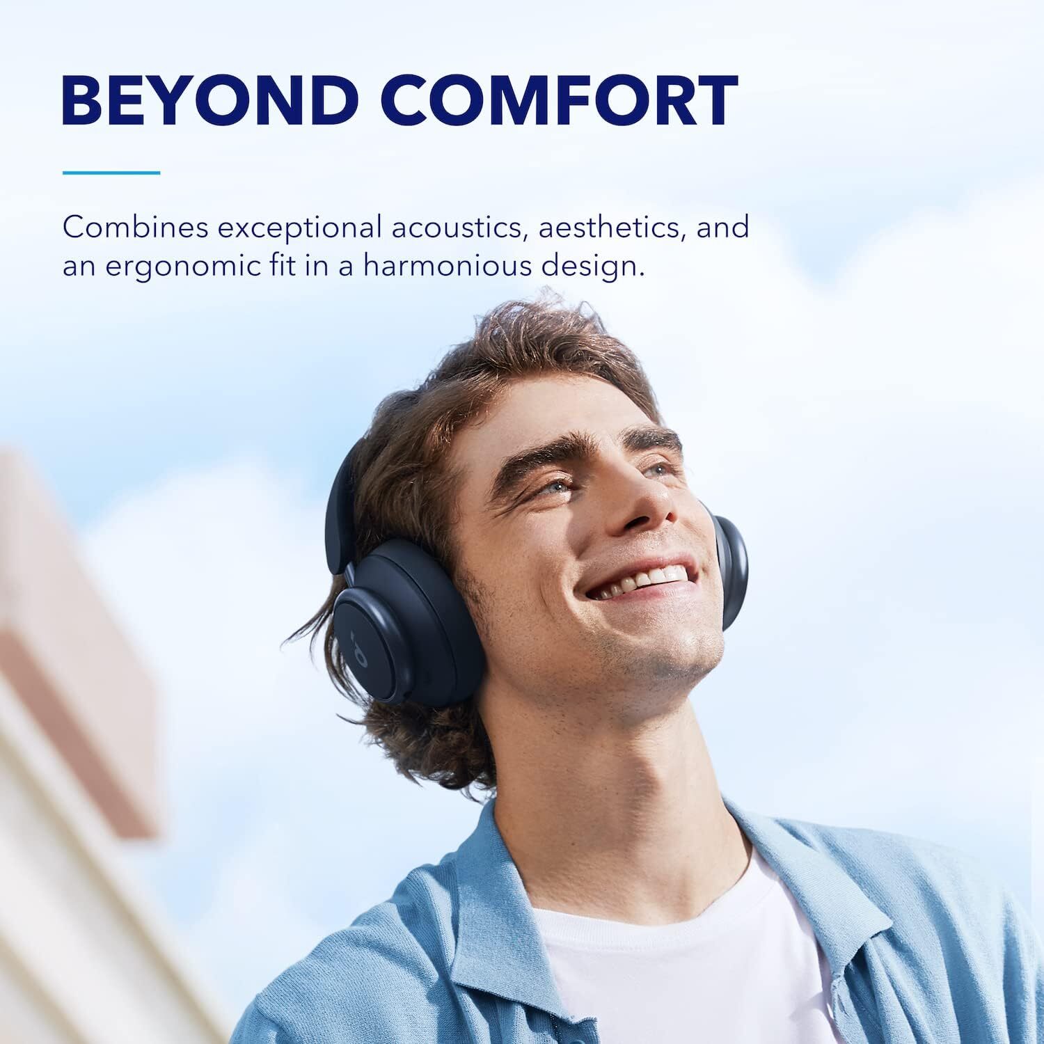 Soundcore Space Q45 Wireless Over-Ear Headphone ANC Reduce Noise to 98% |Refurb
