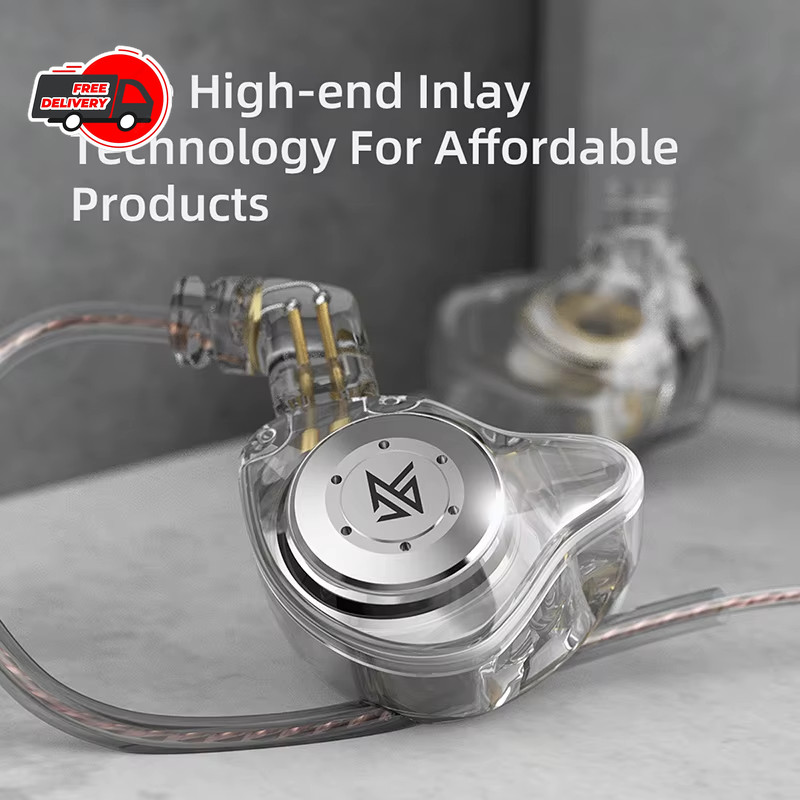 KZ EDX Pro Wired Earphones In Ear Monitor HiFi Bass Stereo Noise Cancel Headset