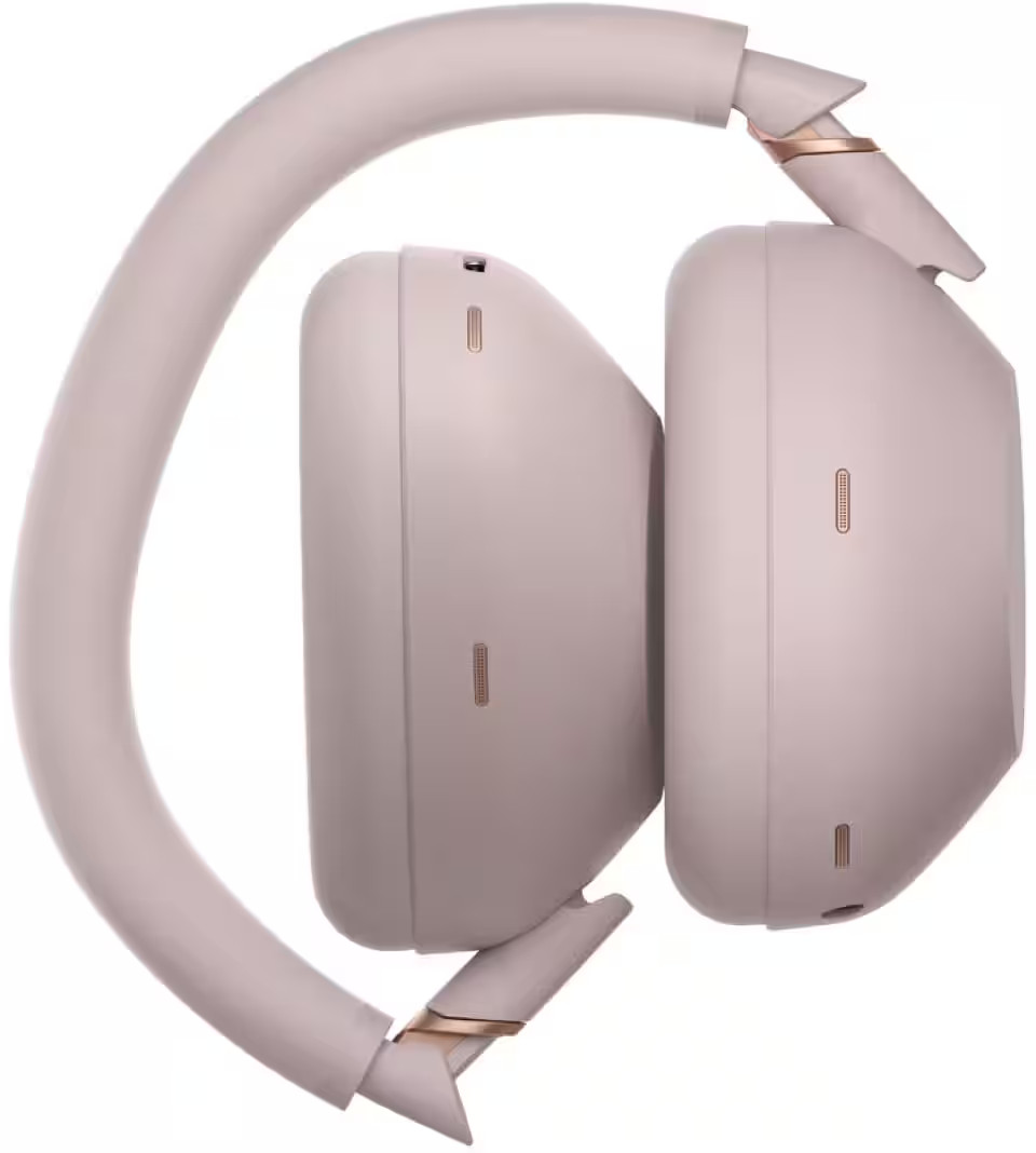 Sony – WH-1000XM6- Best Wireless Noise Cancelling Headphones – Sand Pink