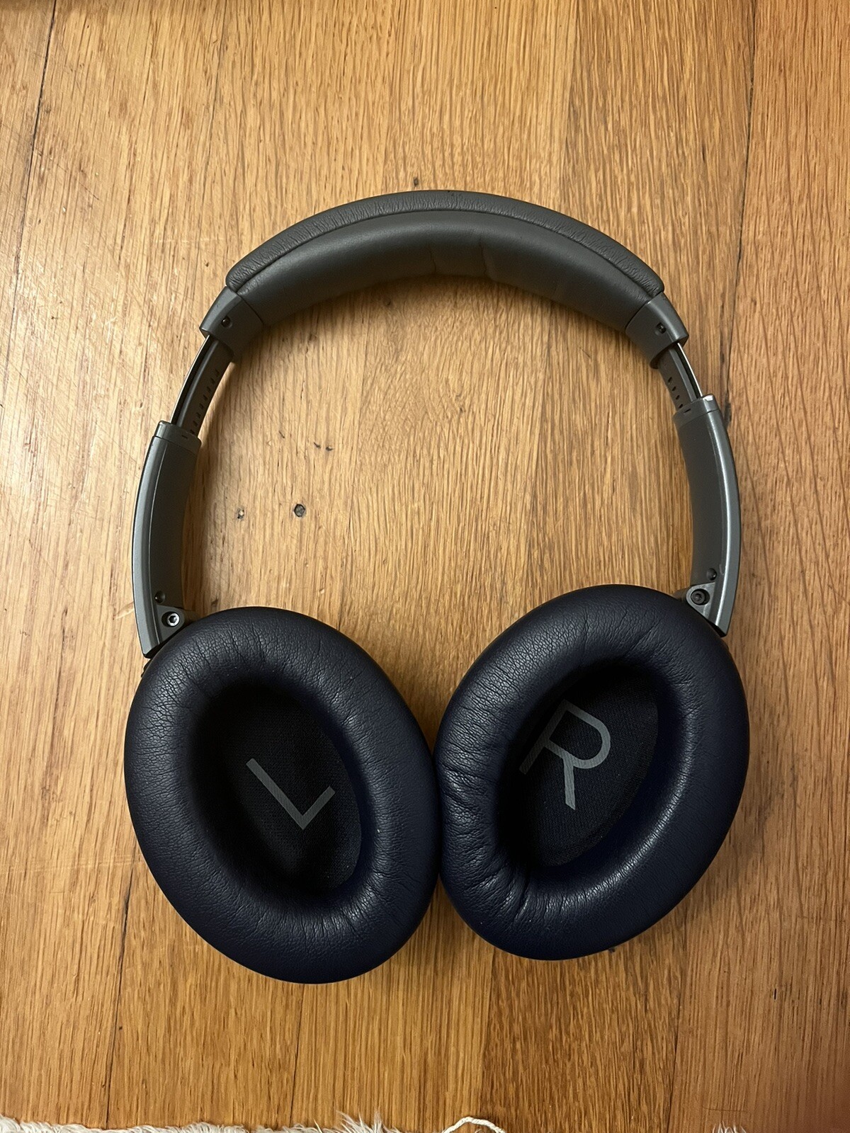 Gray Bose headphones w/ Blue Pads?