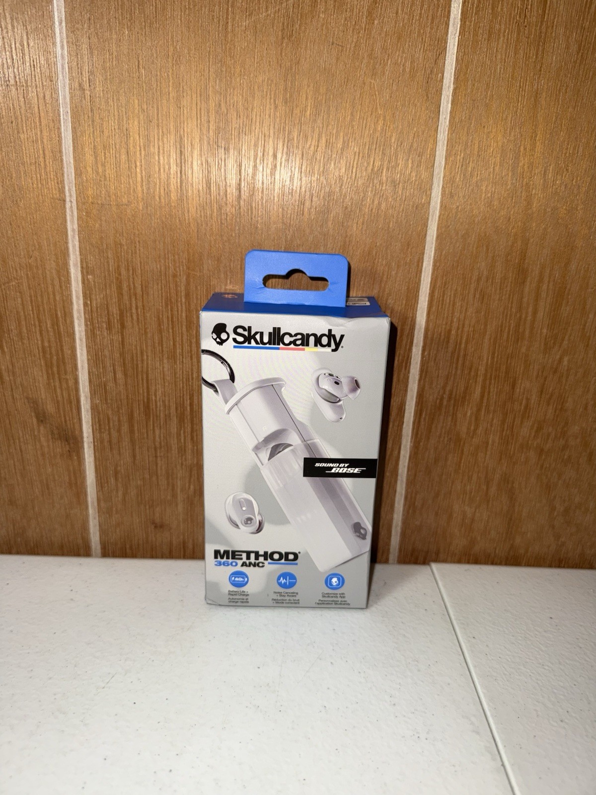 Skullcandy Method 360 ANC True Wireless Noise-Canceling Earbuds – Bone NEW