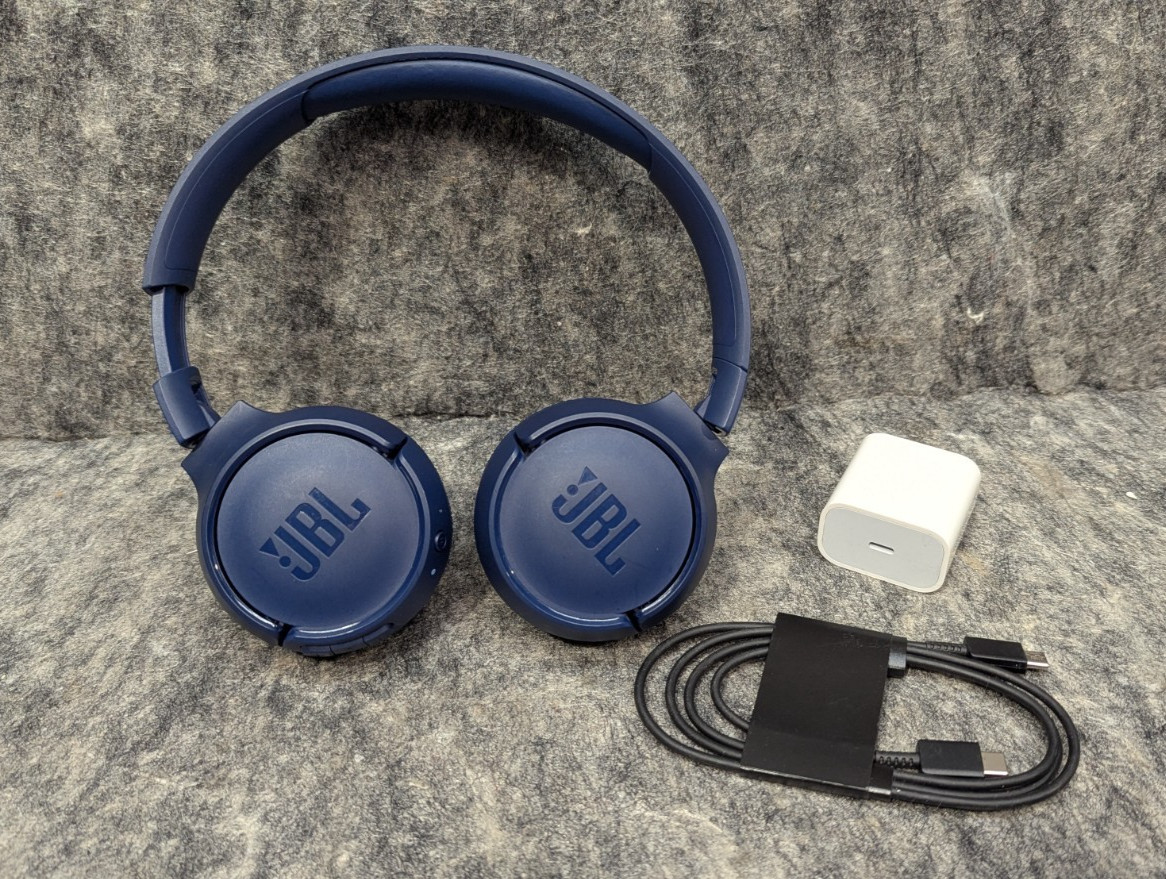 🔥Works🔥 DARK NAVY BLUE JBL Tune 510bt Wireless Bluetooth Headphones