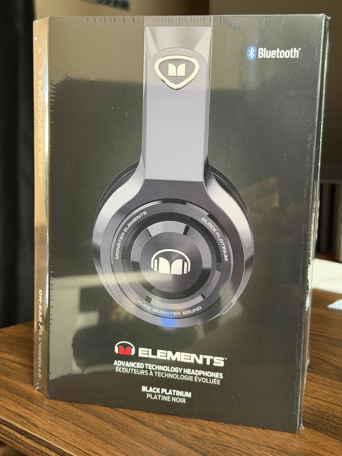 Monster Headband Headphones Black Platinum