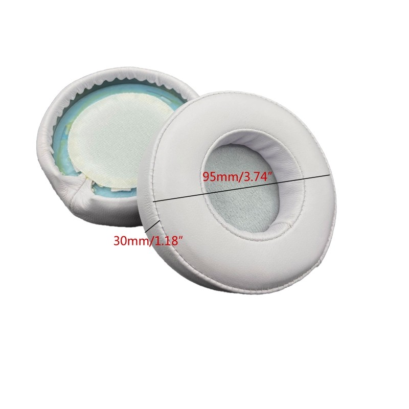 Sheepskin Ear Pads for PRO DETOX Headphone Round Cup Earmuffs