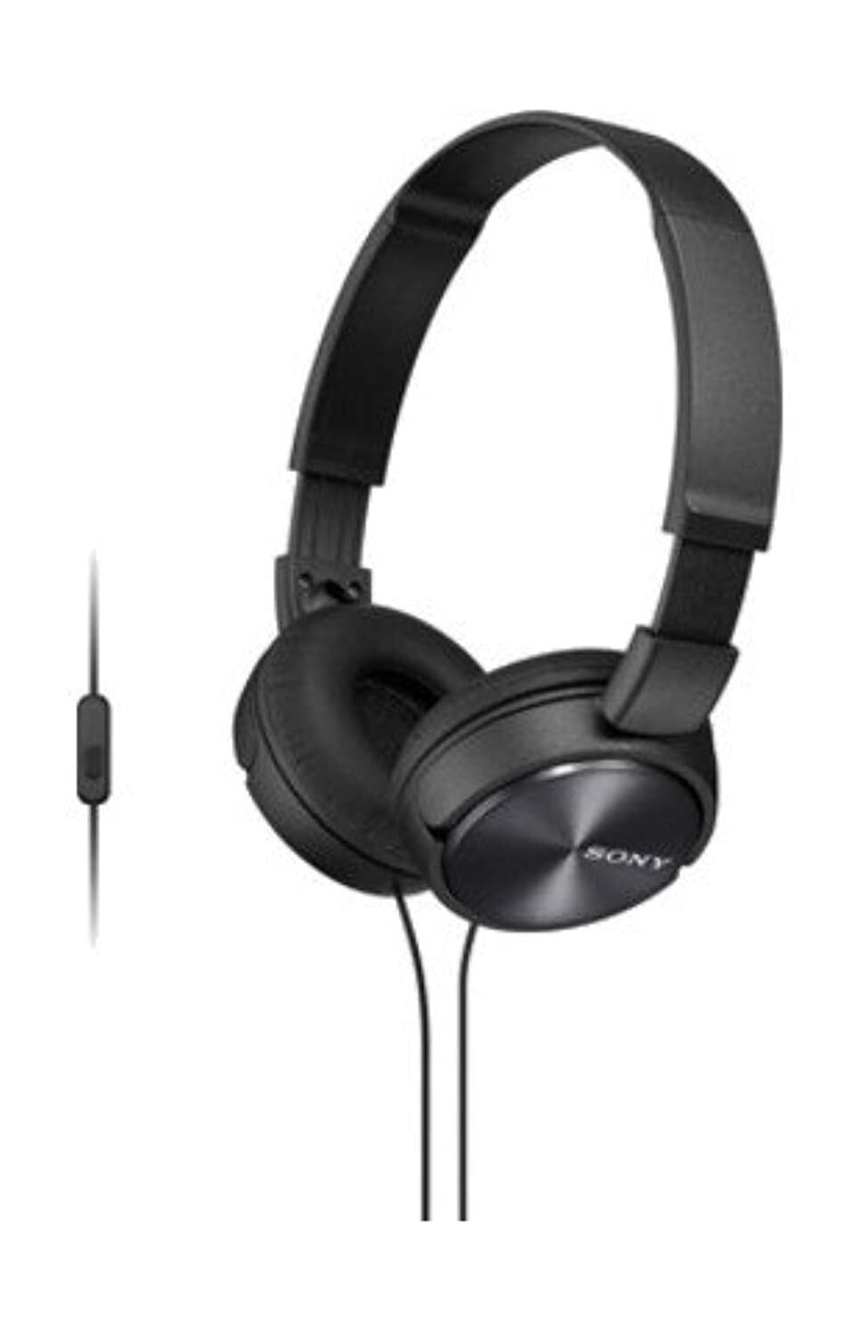 Sony Mdr-Zx310Ap Wired On Ear Headphones With Mic (Black)On Ear,‎With Microphone