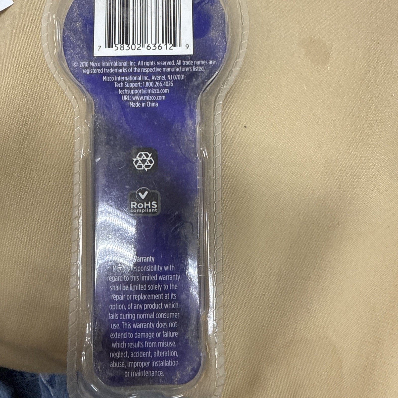 Rock Candy IE BLUE In-Ear Earbud Headphones, Blue
