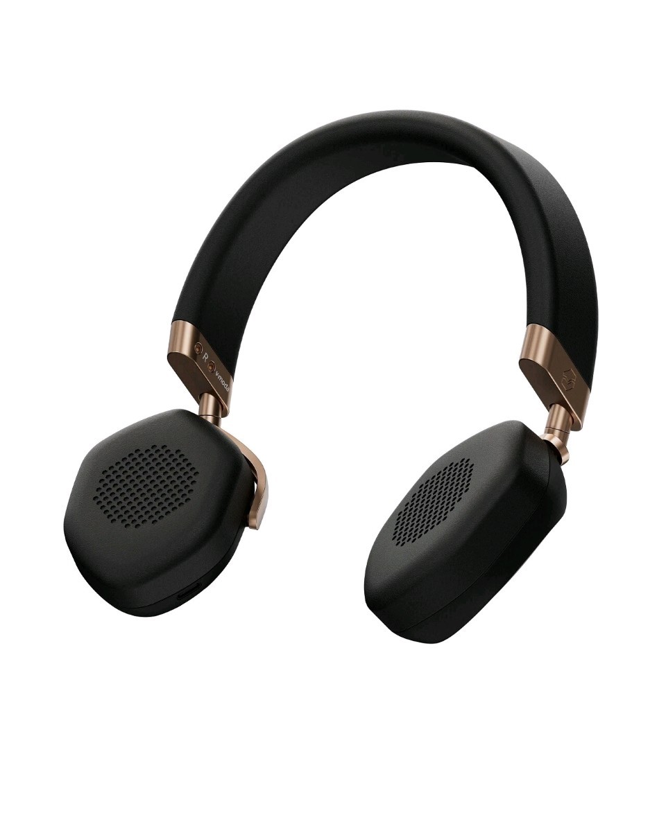 V-MODA S-80 Wireless Bluetooth Headband Headphones 40mm Black/Rose Gold