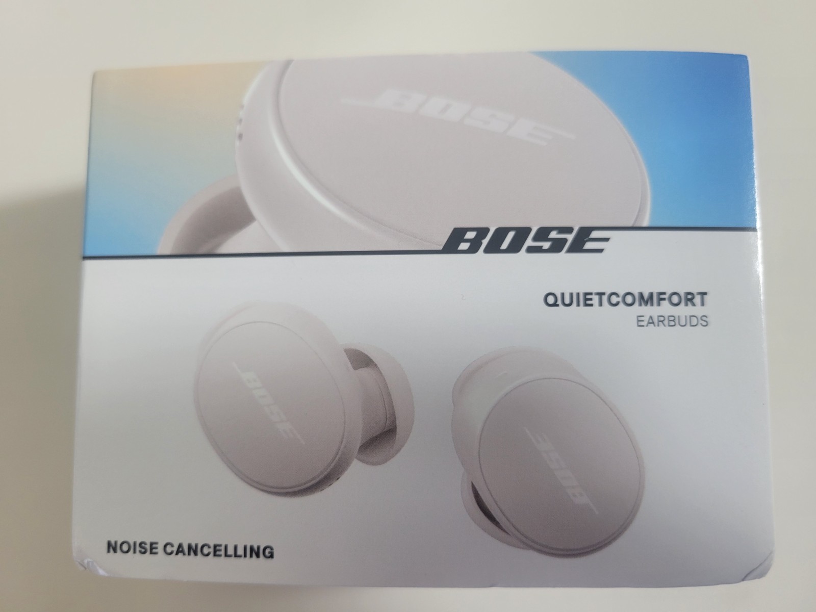 Bose QuietComfort True Wireless Noise Cancelling In Ear Earbuds White Smoke NEW