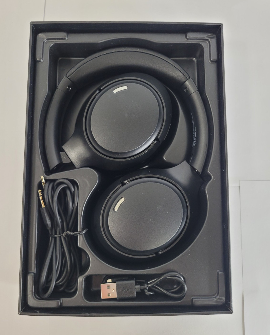 Hybrid Active Noise Cancelling Headphones 120H Long Playtime, 6 ENC Mic, Wireles