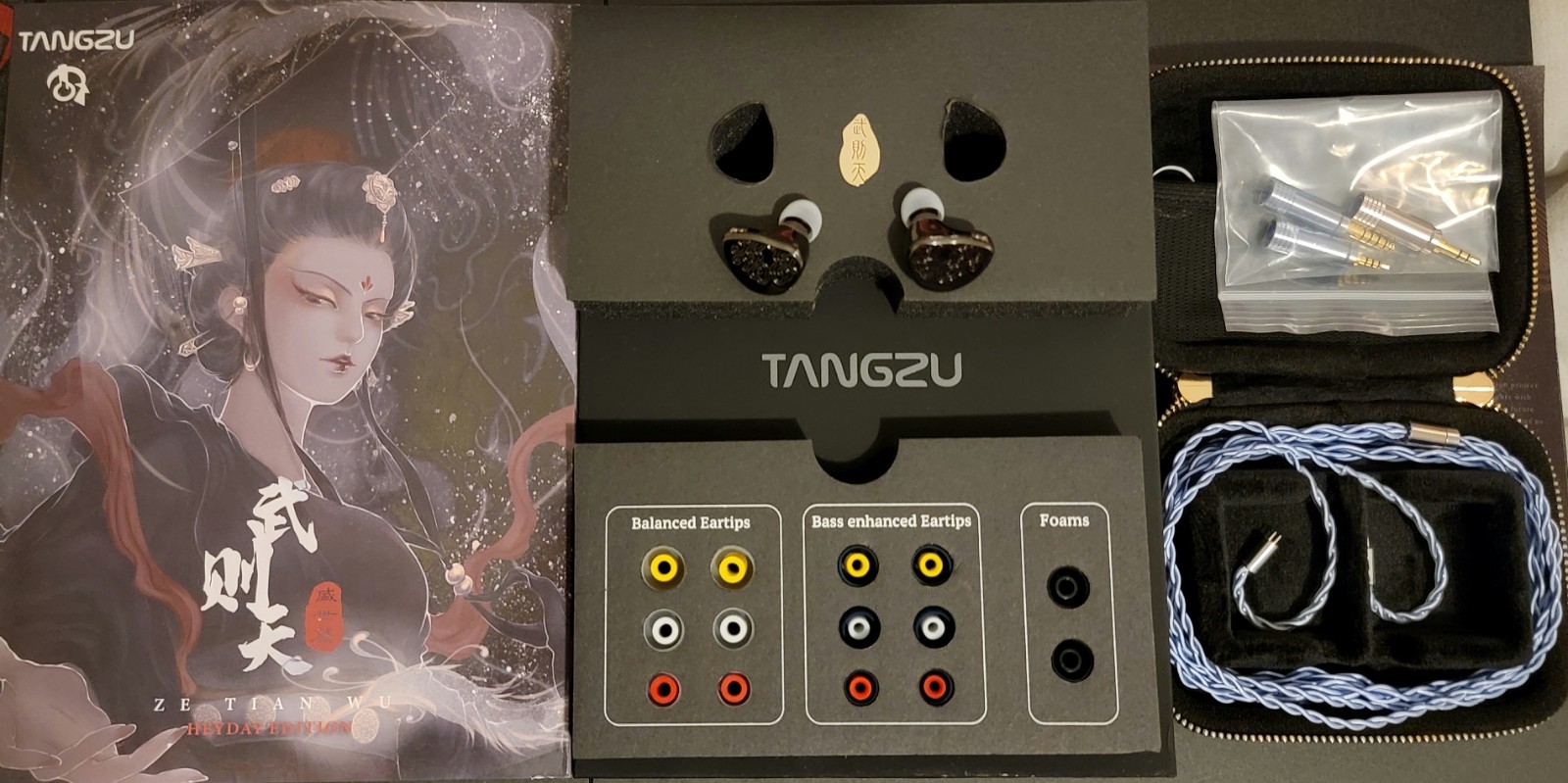 TANGZU x HBB Wu Heyday Edition Upgraded 14.5mm Planar Driver In Ear Monitor IEM