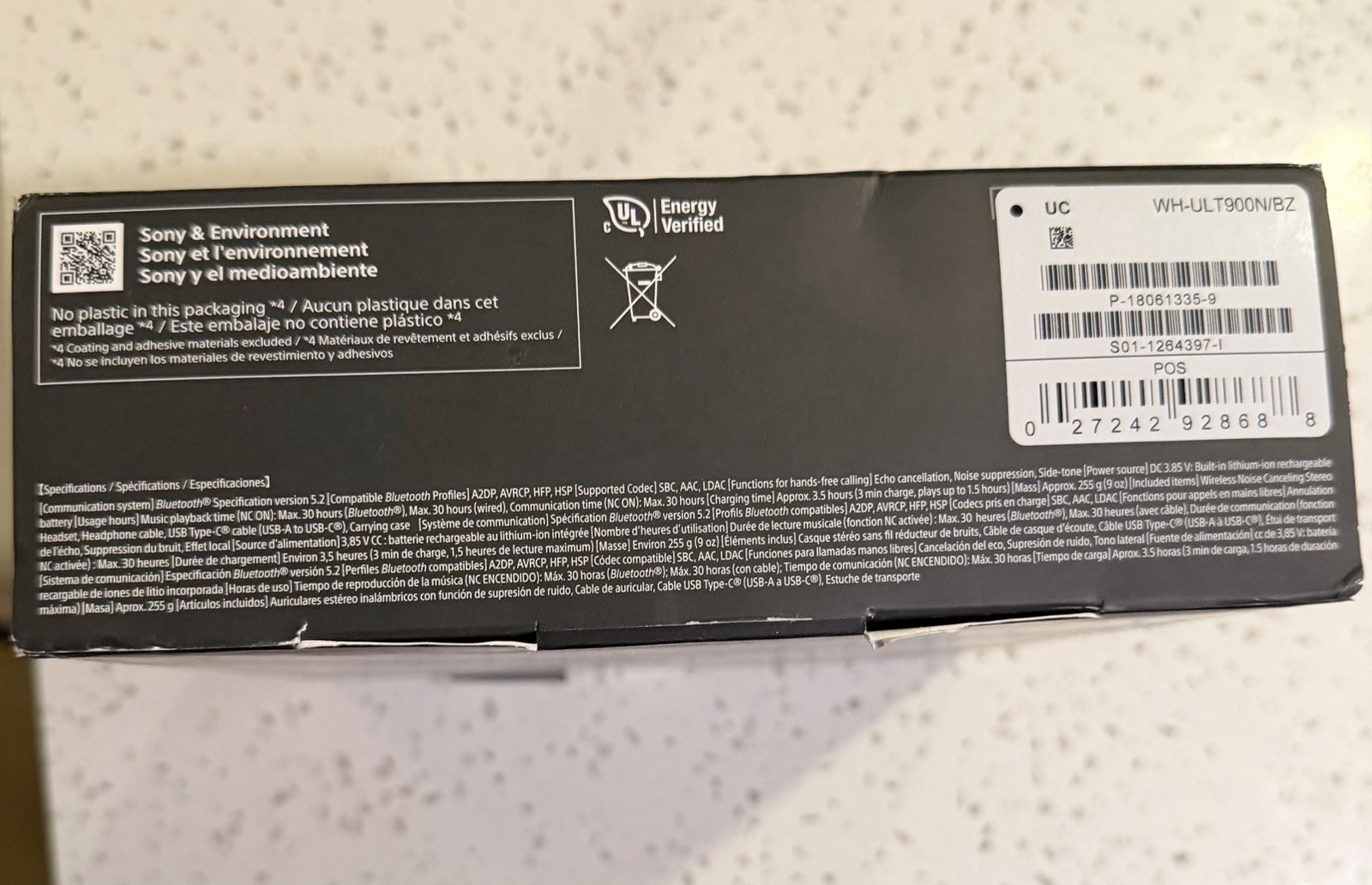 Sony WH-ULT900N/WZ ULT Wear Wireless Noise Canceling Headphones – Brand New