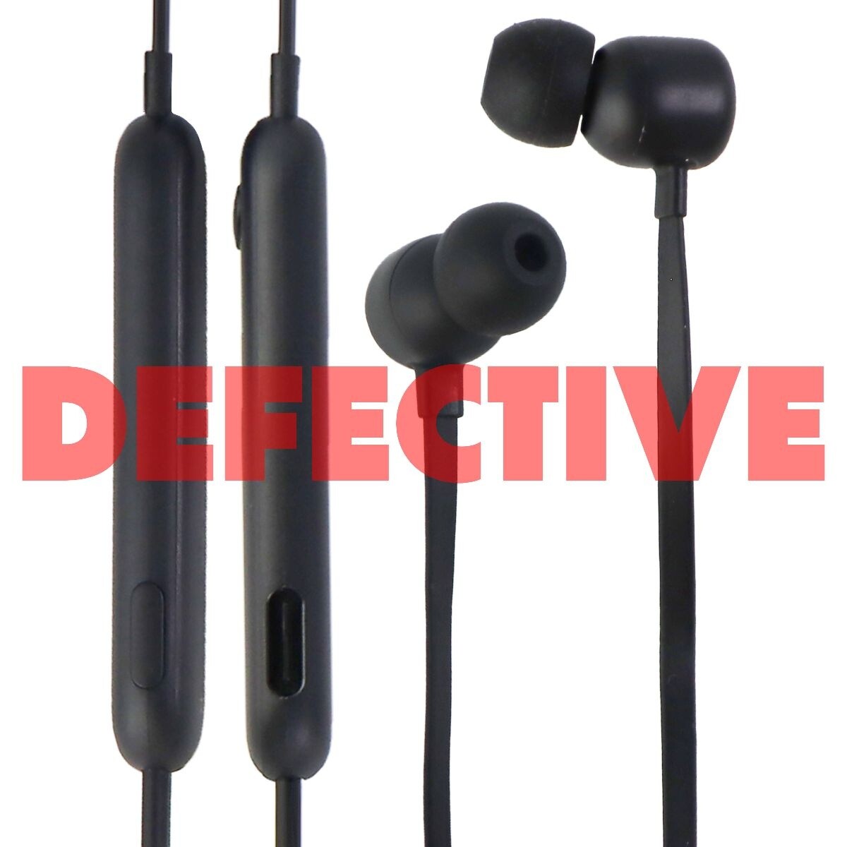 DEFECTIVE Beats Flex Wireless Bluetooth Neckband Earbuds – Black