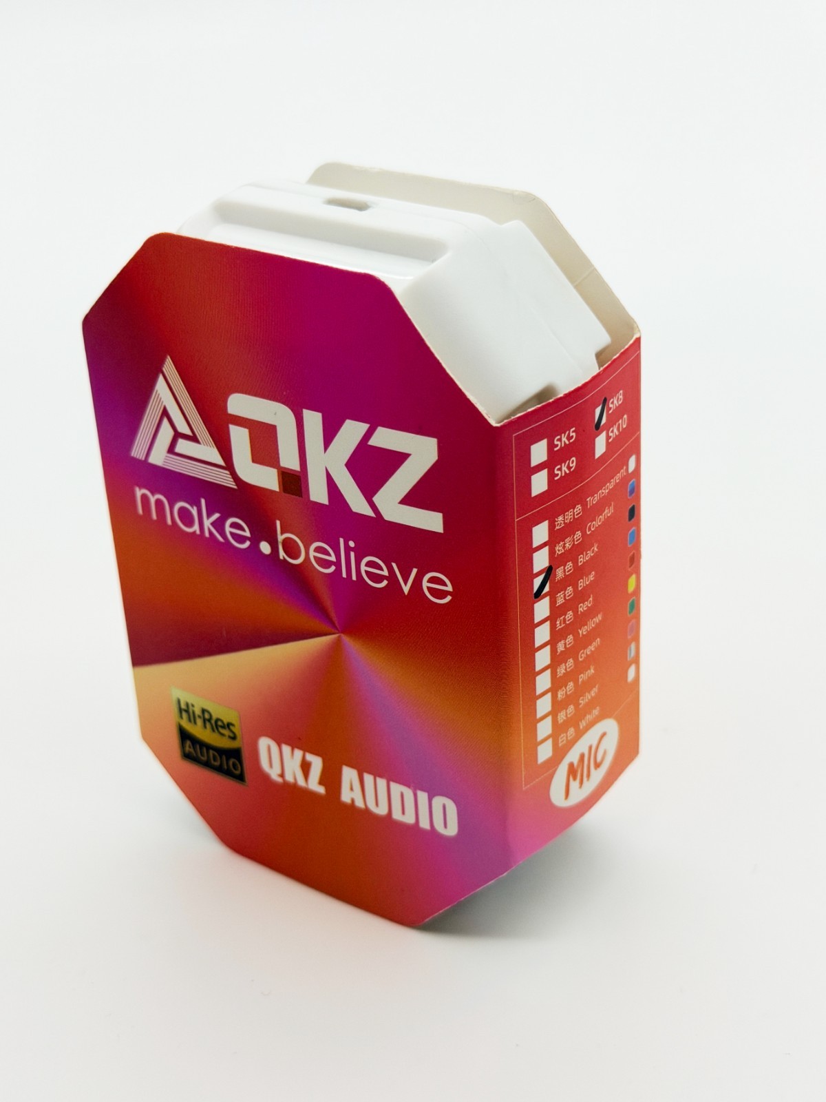QKZ SK8 Wired IEM Earbuds – New, HiFi Bass, Sealed Unit for Midnight Listening