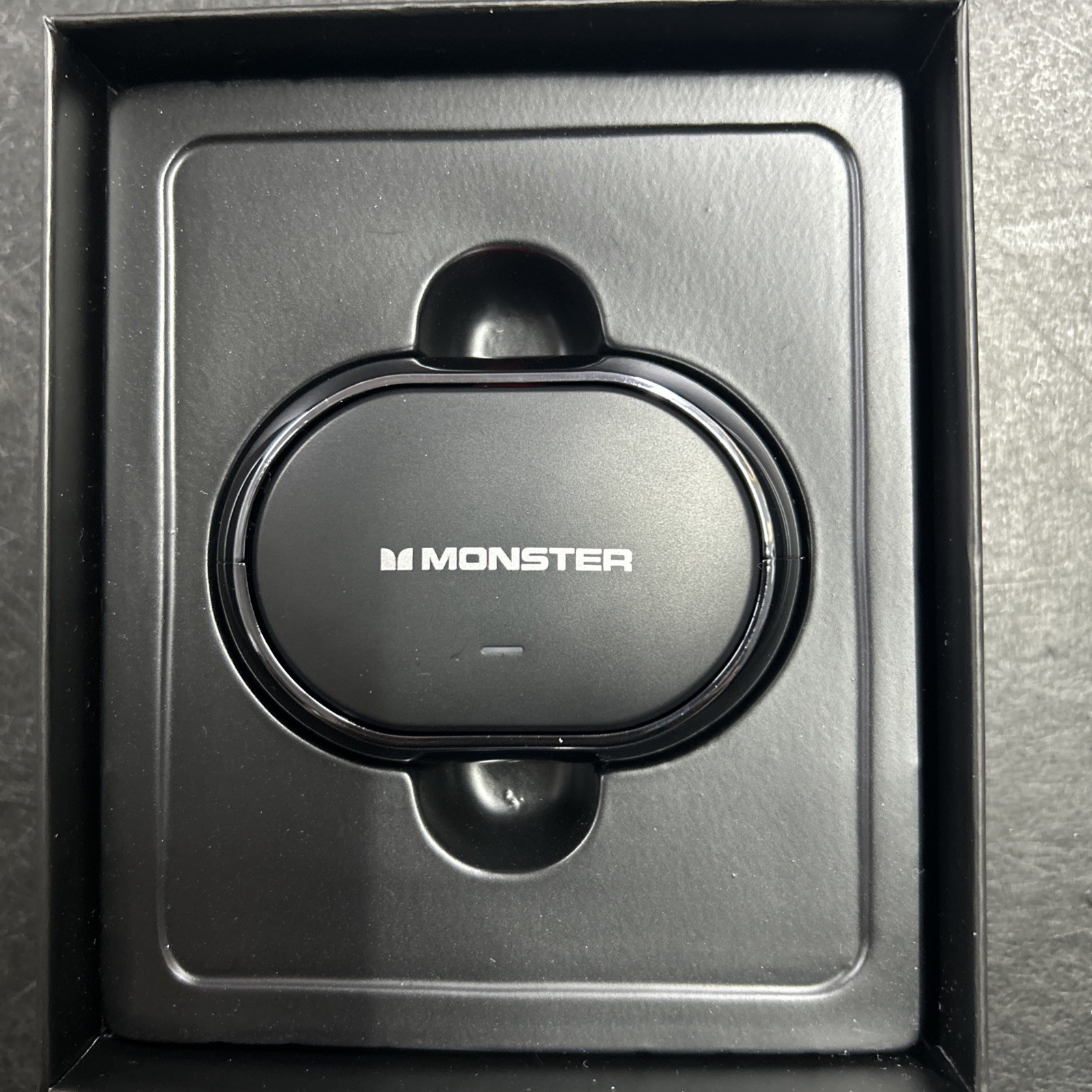 Monster Open Ear AC600 Earbuds Bluetooth 5.4 Bone Conduction – Black New