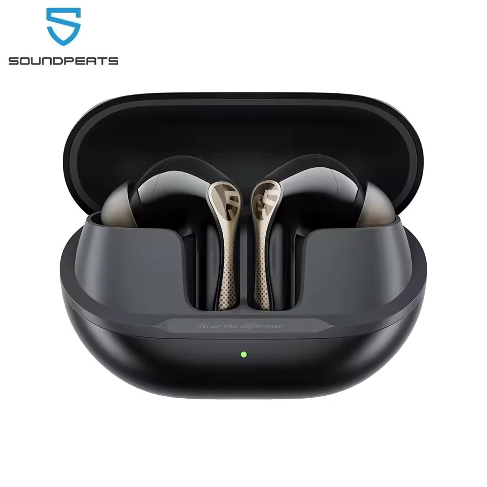 SoundPEATS Air5 Pro Plus Wireless Earbuds ANC Hi-Res Audio XMEMS aptX Lossless