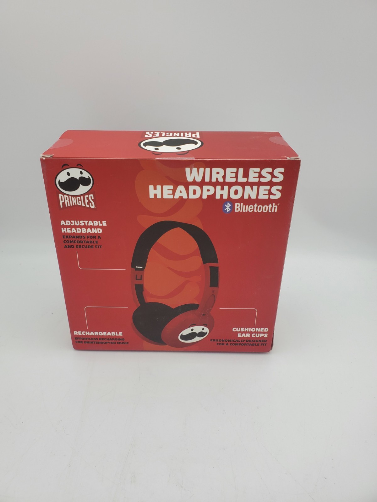 New In Box Pringles Wireless Headphones Set Back to school Bluetooth