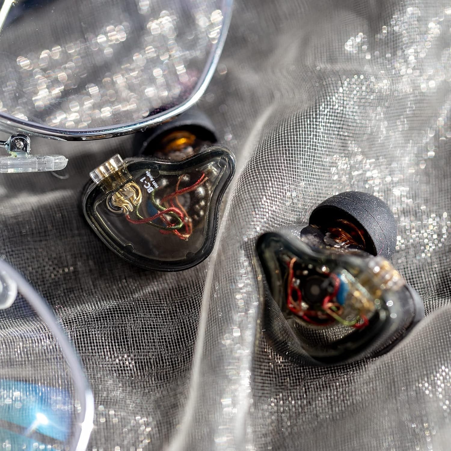 NICEHCK DB2 IEM Earphones Without Microphone: Resin 1BA 1DD Hybrid in Ear Mon