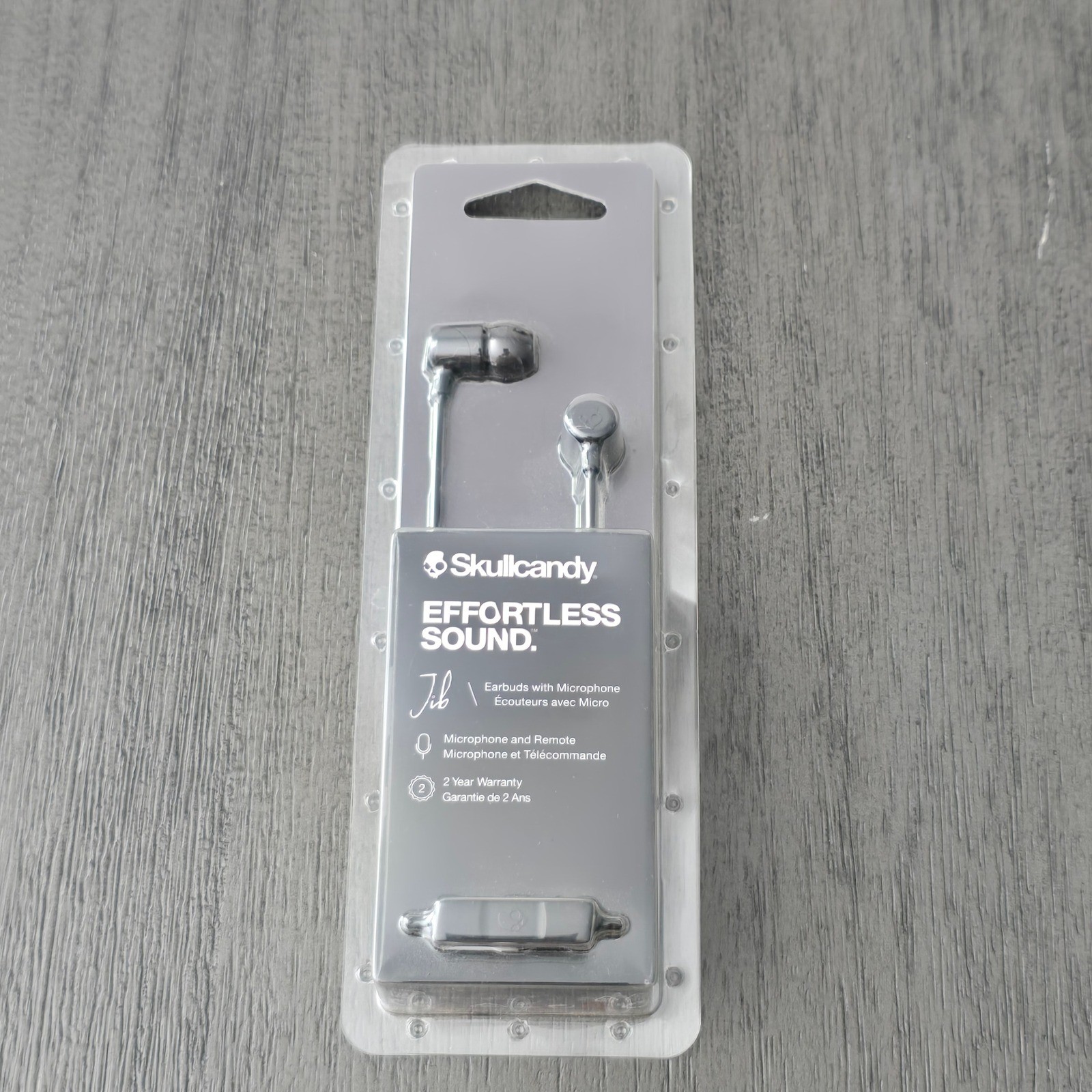 Skullcandy Jib Wired Earbuds with Microphone Black New S2DUYK-343 Unisex OS