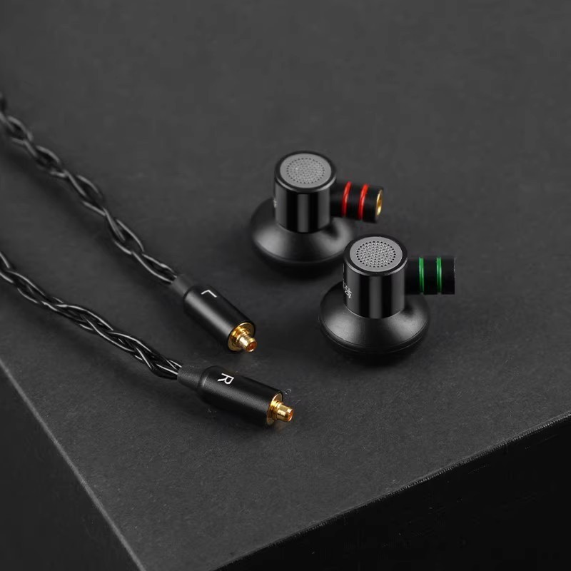 QIGOM S130A 15.4MM 130ohm 112dB, Beryllium Unit, Flathead HIFI MMCX Earphone