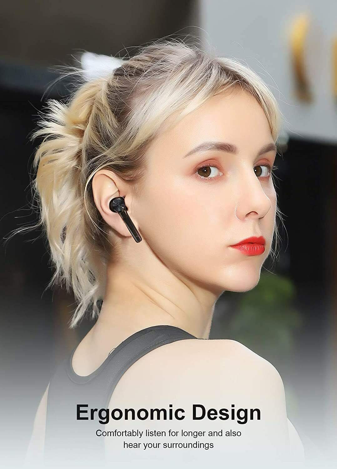 Bluetooth Waterproof Headset TWS 5.0 Wireless Earphone Earbuds Headphones Stereo
