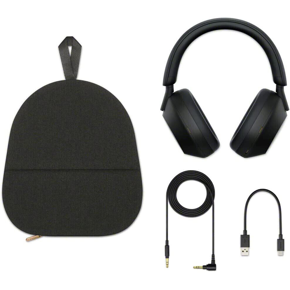 Sony WH-1000XM5 Over the Ear Noise Cancelling Wireless Headphones – Black – #72
