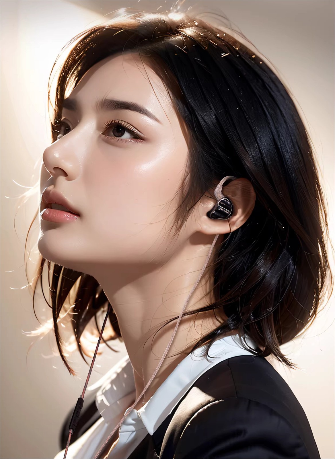 FiiO JD1 Type-C Wired IEM Dynamic Driver Earbuds Mic In-Line Control HiFi