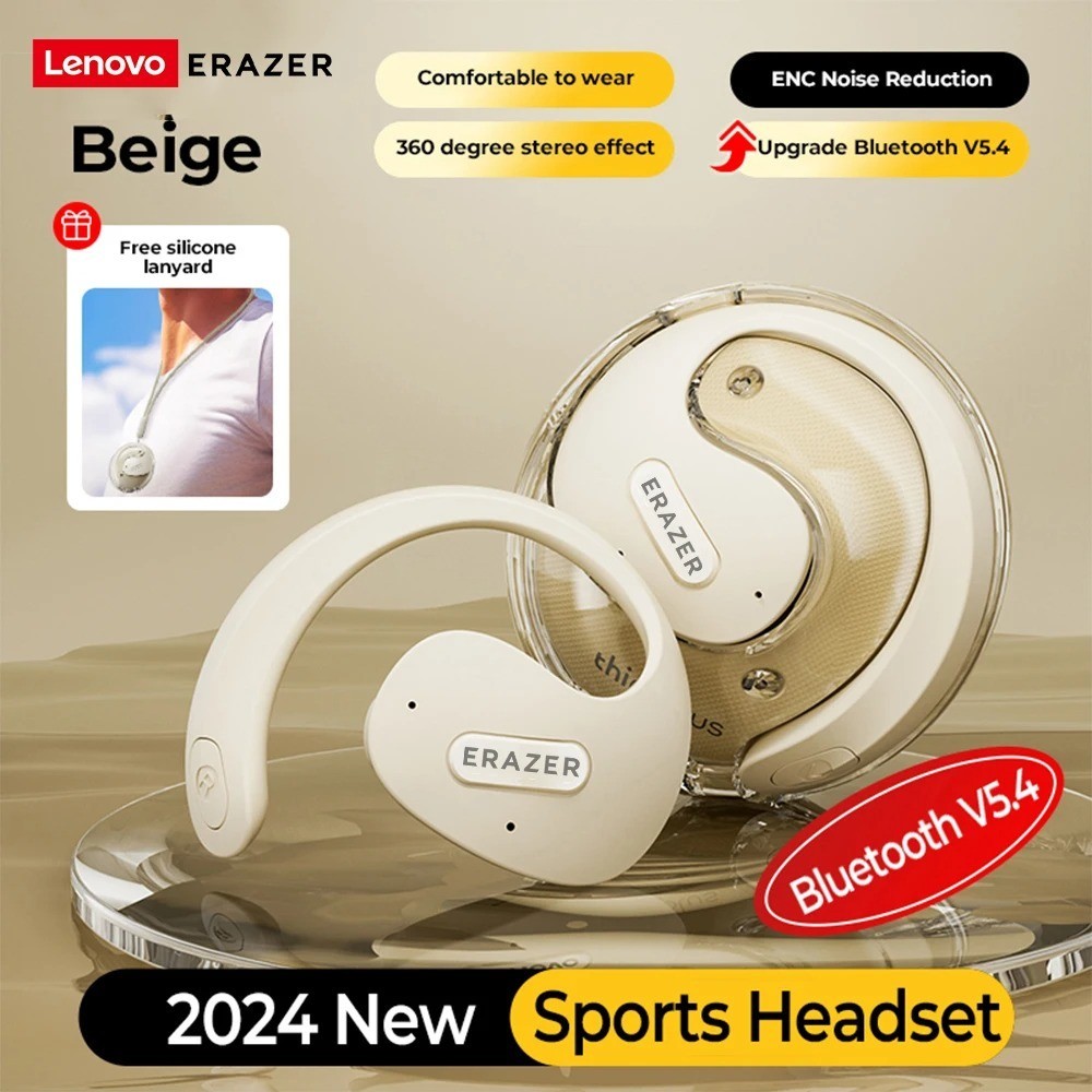 Lenovo X15 Pro II OWS Earphones Bluetooth 5.4 Earbuds On Ear Sports Headphones