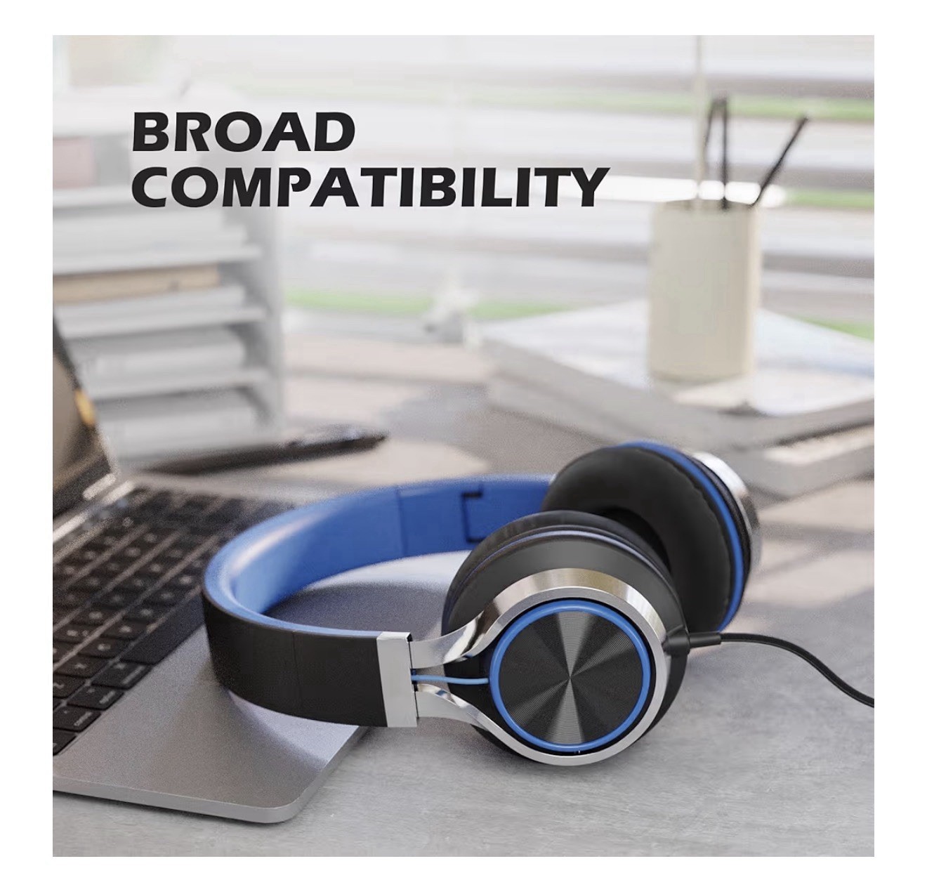 AILIHEN C8 Kids Headphones Wired On-Ear Headphones with Microphone & Volume Con