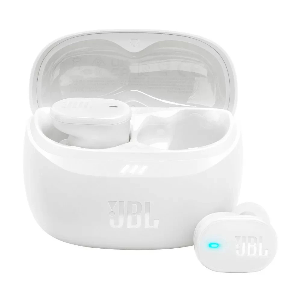 JBL Tune Buds 2 True Wireless Noise Cancelling Earbuds – White (JBLTBUDS2WHTAM)