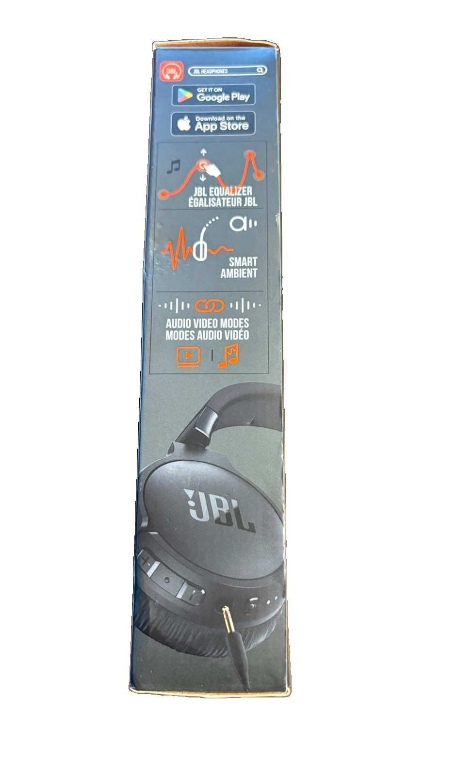 JBL Tune 670NC – Adaptive Noise Cancelling Wireless On-Ear Headphones – Black