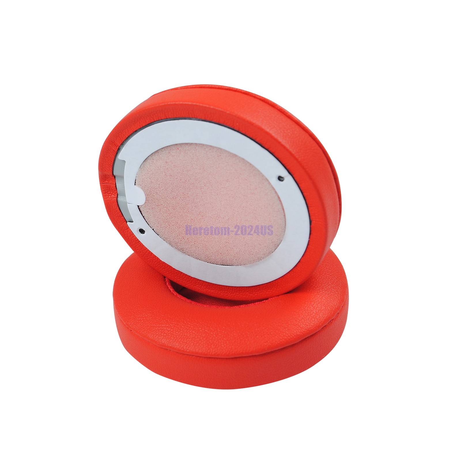 1 Pair Ear Pads Cushion For Beats Dre Solo 2 3 Headphones Replacement China Red
