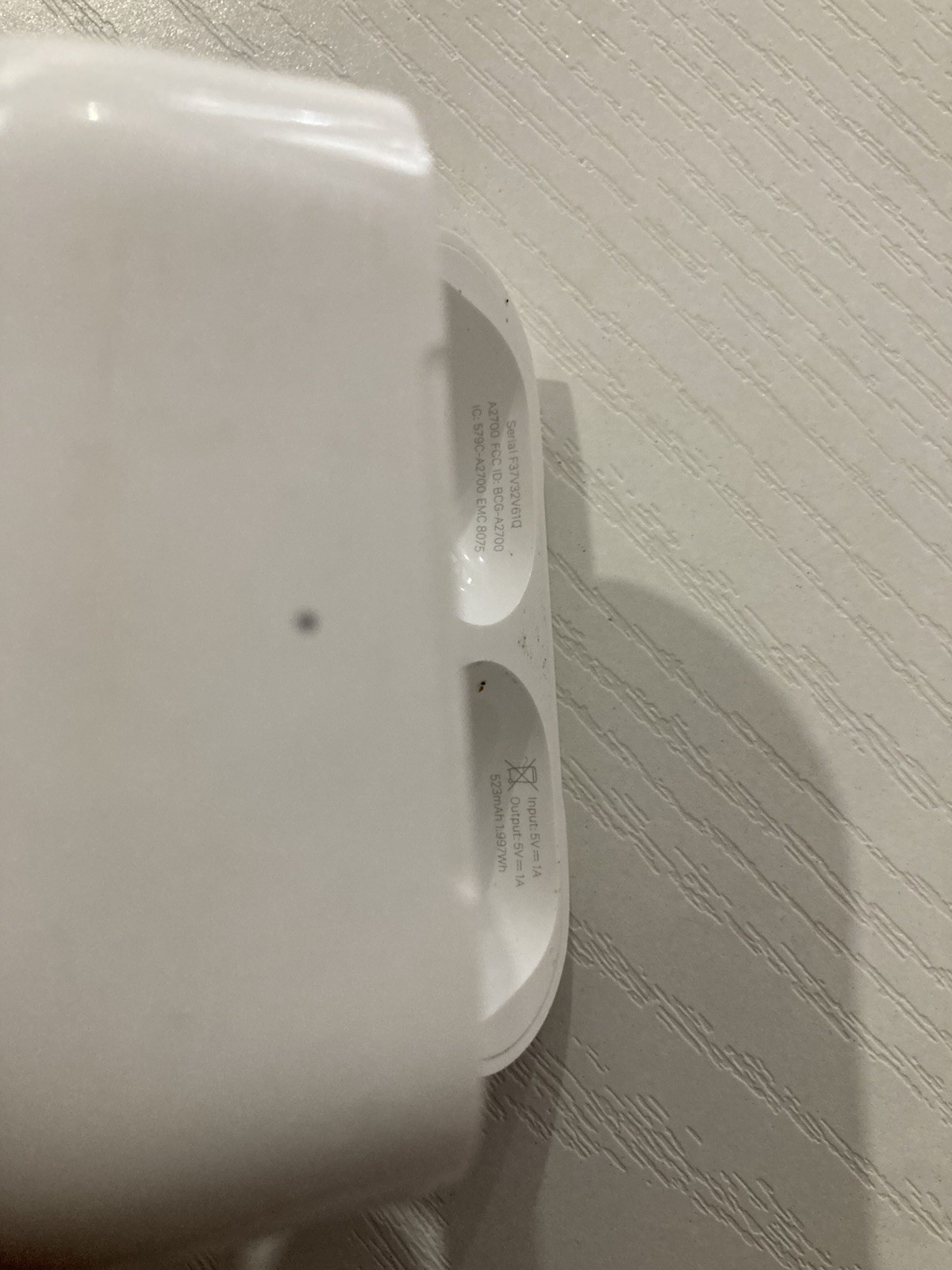 Apple AirPods Pro 2nd Gen White Bluetooth MagSafe Case