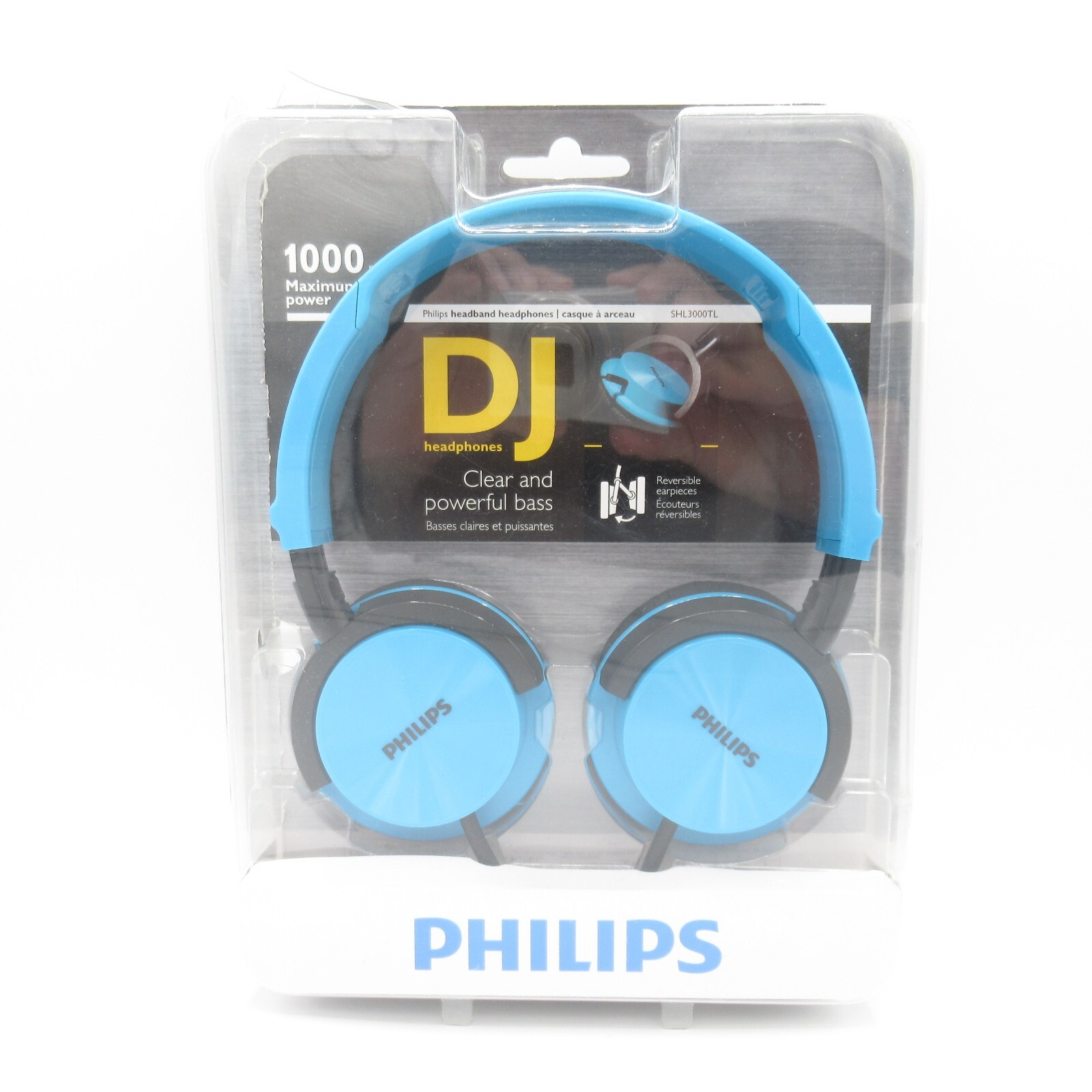 NEW Philips SHL3000 TL DJ Headphones SIGNED by Jasmine Villegas
