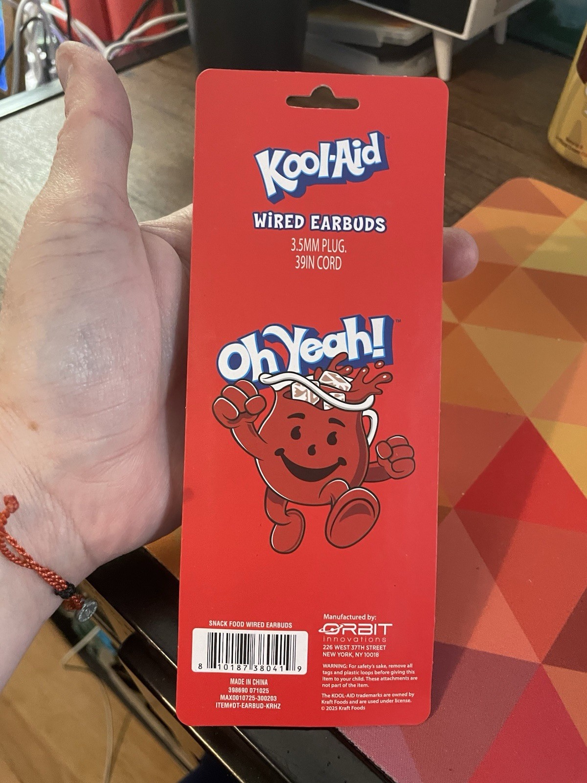 Kool-Aid Wired Earbuds – NEW