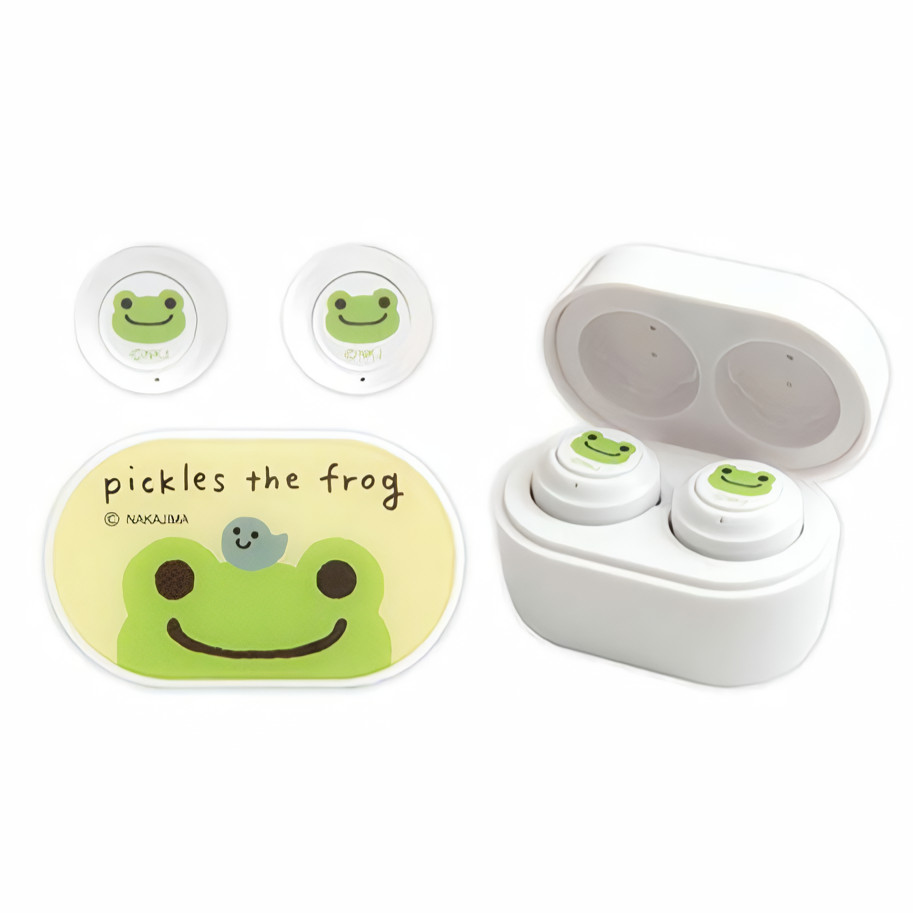 pickles the frog True Wireless Stereo Earbuds MPI-22A Bluetooth ABS JAPAN NEW