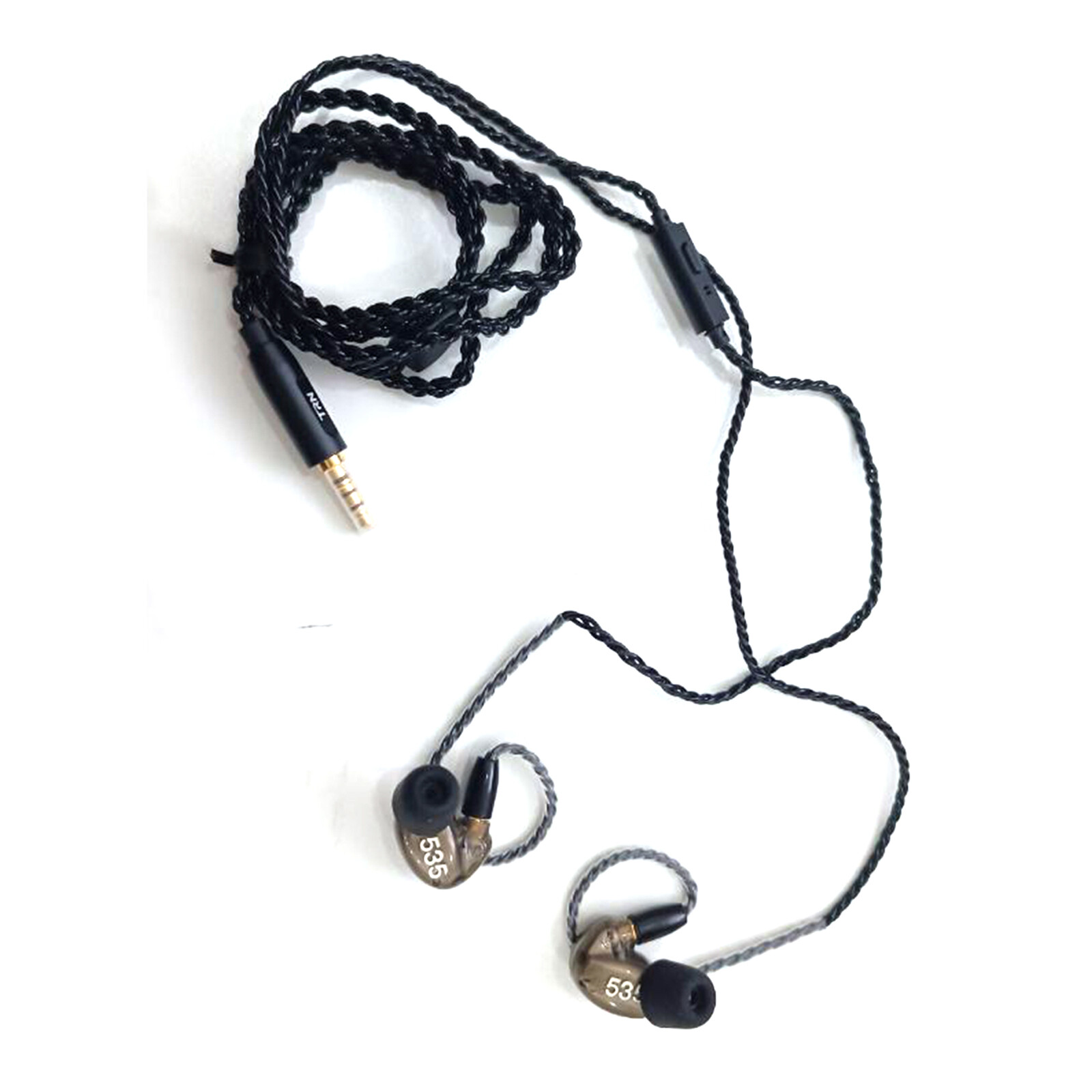 Shure SE535 Earphone with Microphone Stereo Isolated Monitor Upgrade Cable IEMs