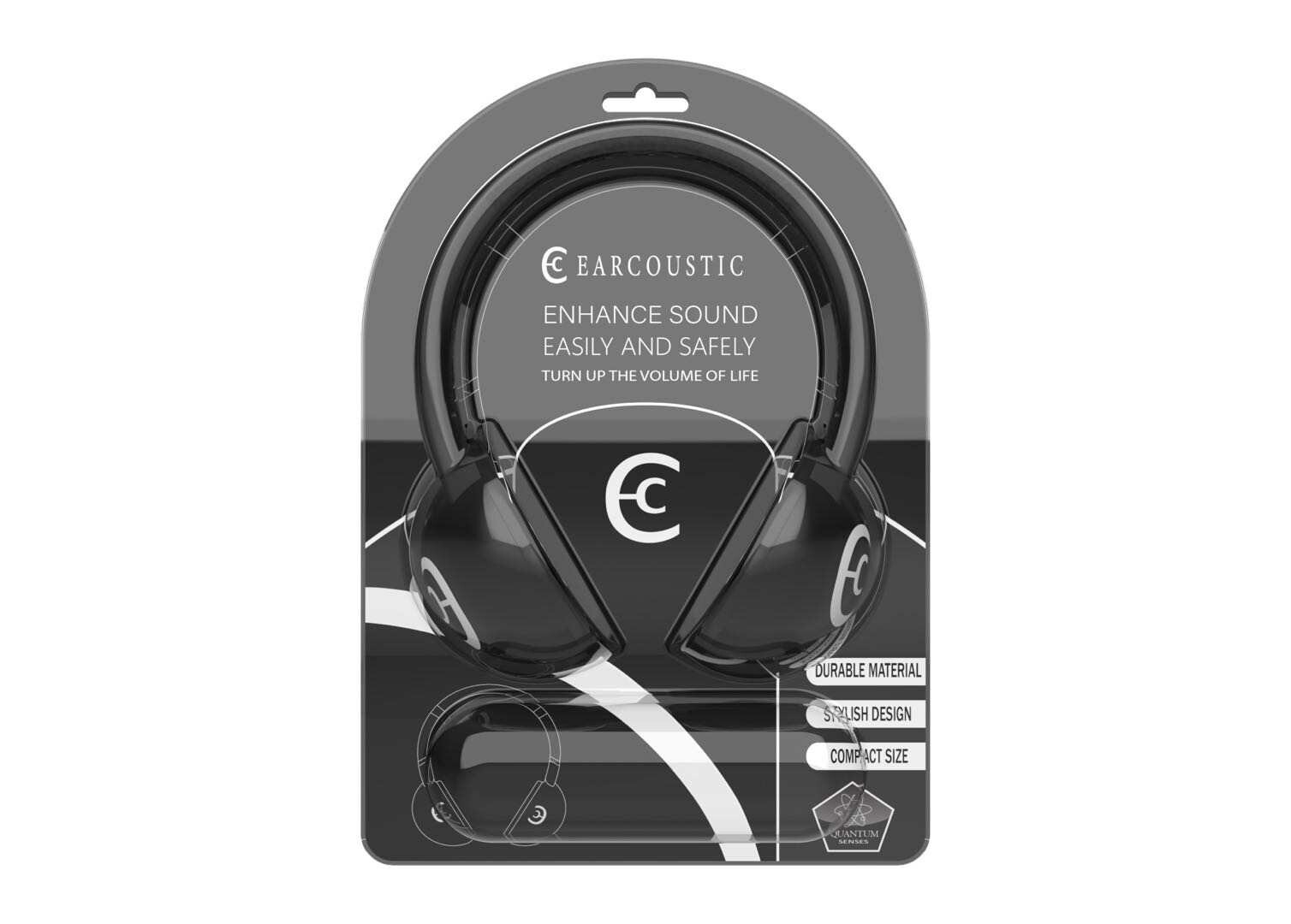 Earcoustic Headphones “Readers For Your Ears”, Hearing Aid Headphones