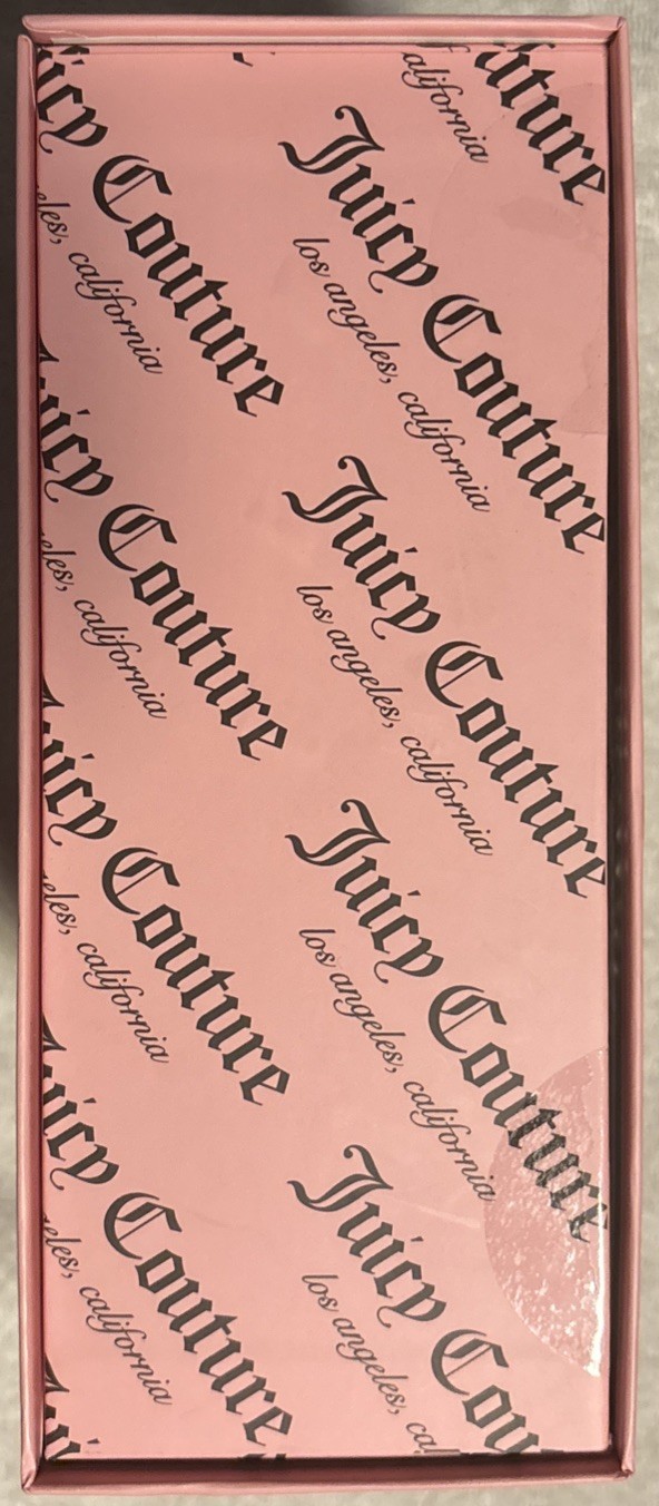 New Juicy Couture Wireless Headphones Bedazzled Gems Black Bluetooth Electronics