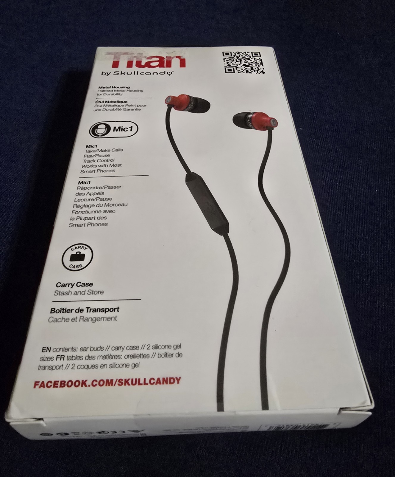 RARE Skullcandy Titan Red V1 | Sealed Audiophile Supreme Sound Mic1 S2TTDY-206