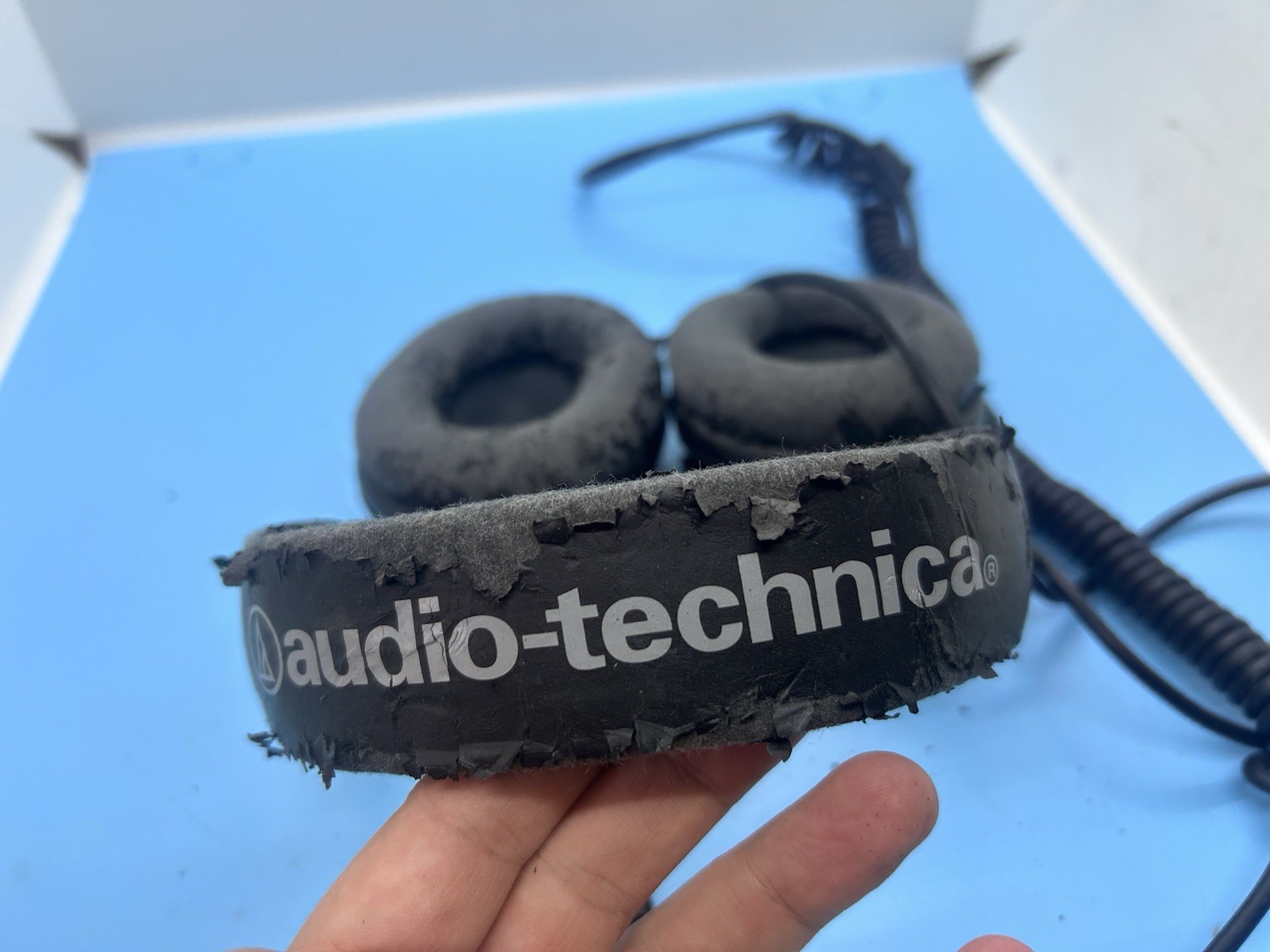 Audio-Technica ATH-M50x Over-Ear Headphones ATHM50X. Tested / Works