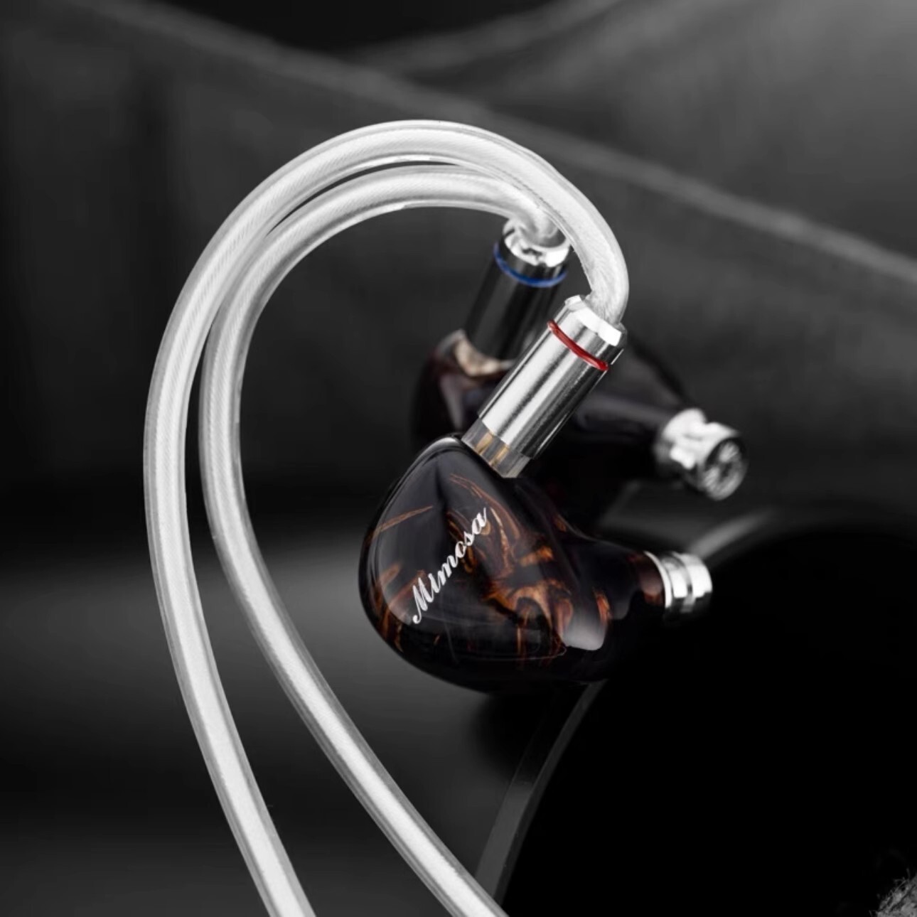 QoA Mimosa In Ear Earphone 1 Dynamic + 1 Planar IEMs 3.5mm 4.4mm Plug For HiFi