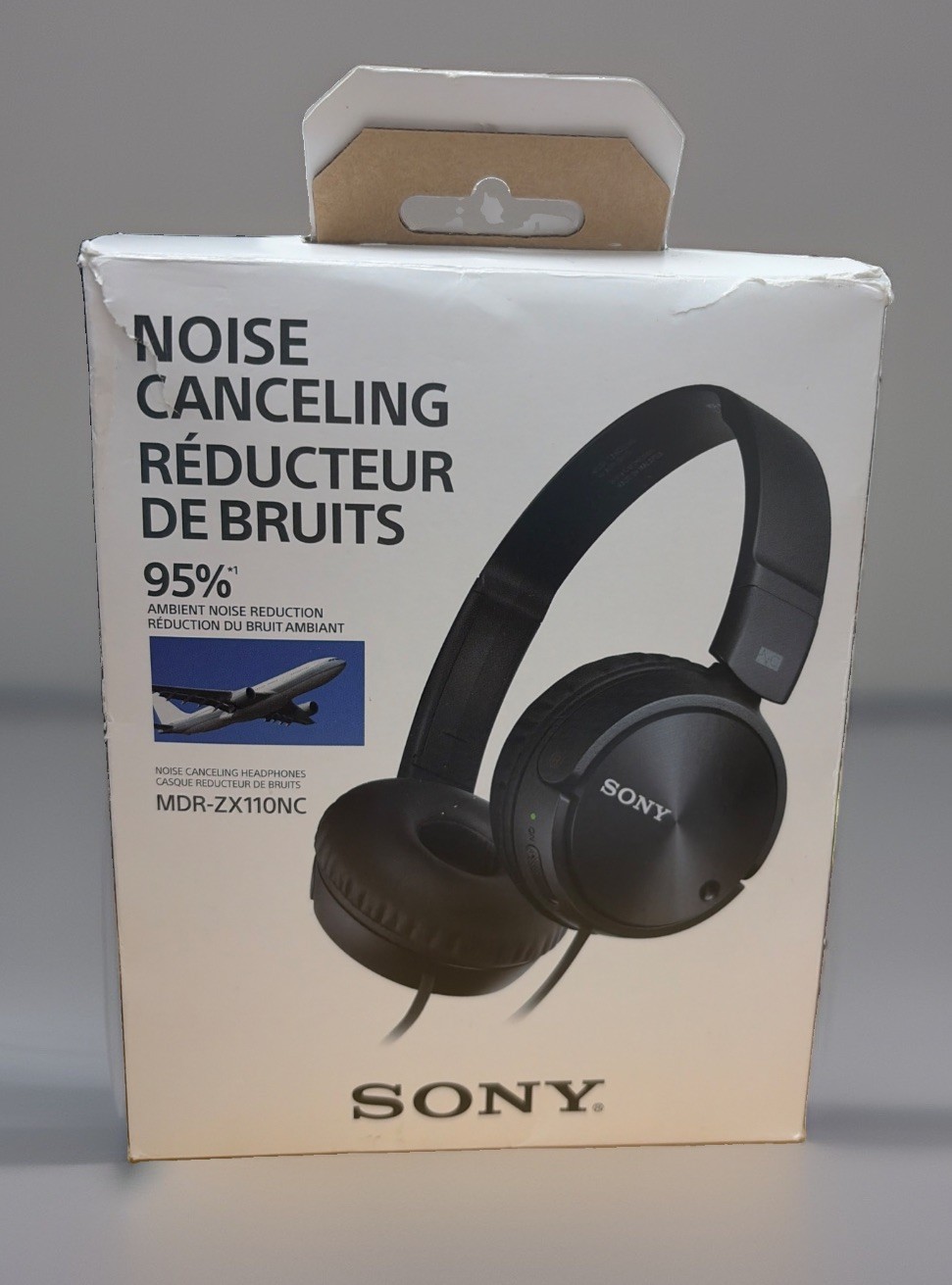 Sony ZX110NC Headband Wired Headphones – Black