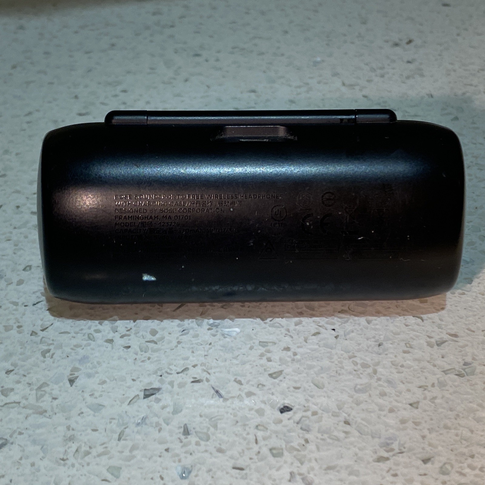 Bose SOUNDSPORT FREE WIRELESS Earbuds Bluetooth Black 423729 Charging Case Only