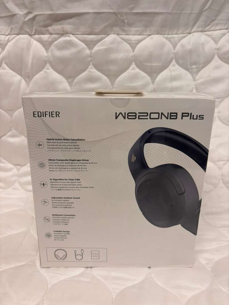 Edifier W820NB Plus Gen 2 Wireless Over-Ear Noise Cancelling Headphone