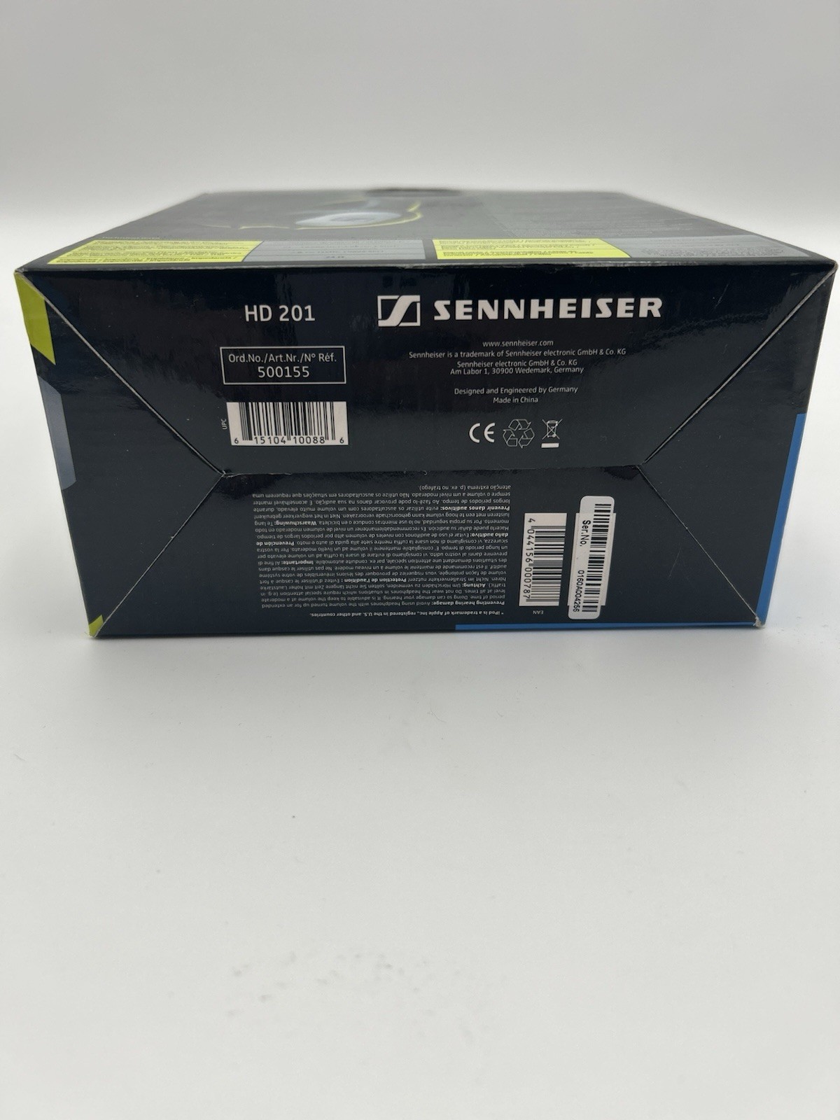 Sennheiser HD 201″Headphones – Black