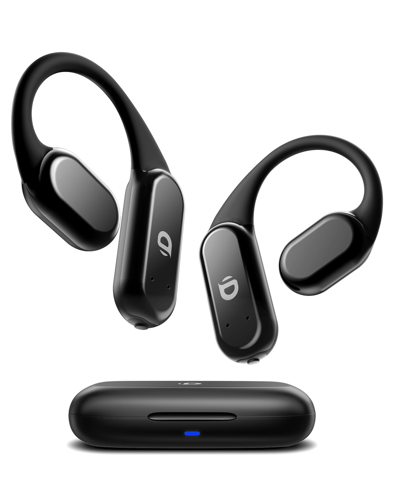True Wireless Bone Conduction Earphones, OWS Open Ear Headphones with Earhook…