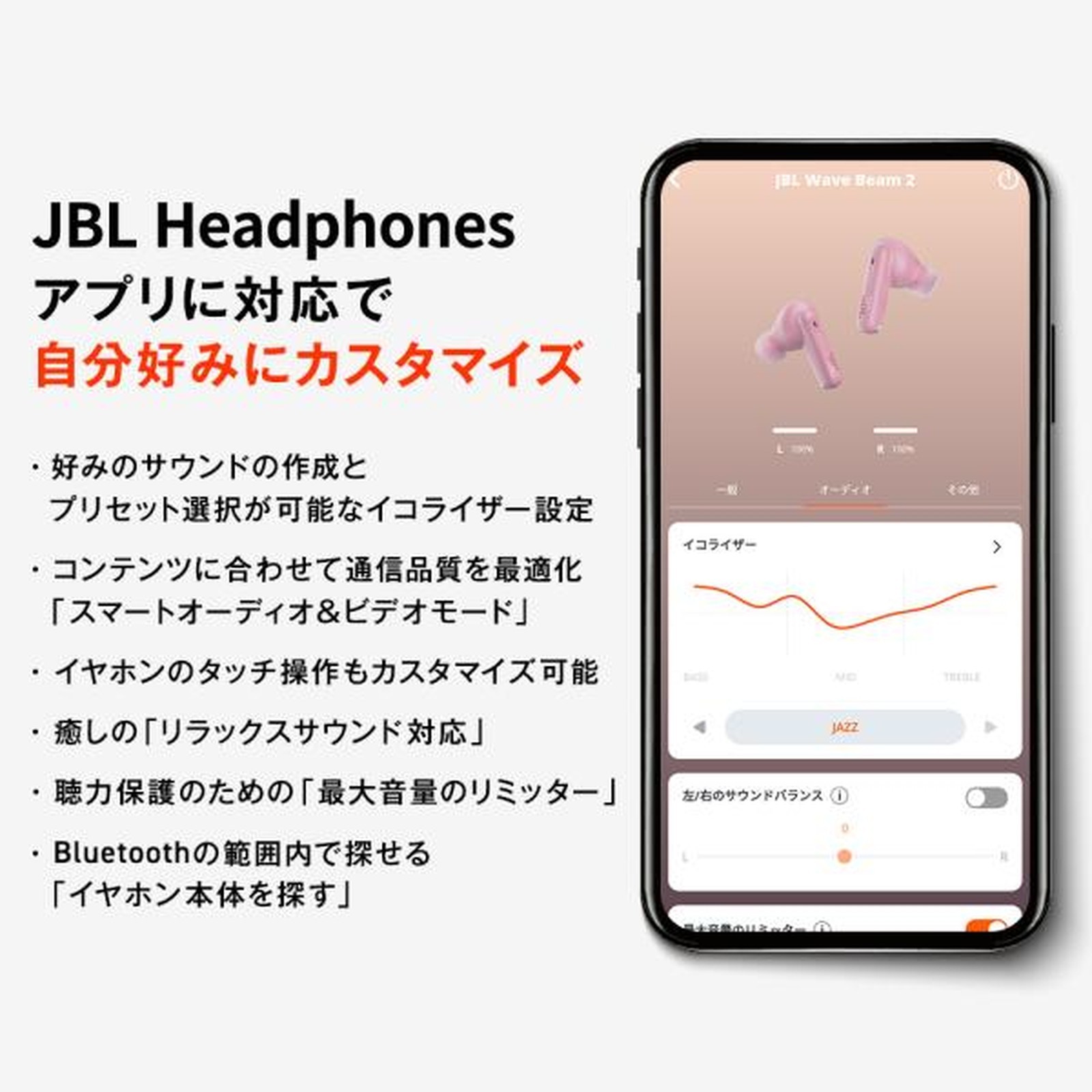 WAVE BEAM 2 Wireless Earbuds | Bluetooth 5.3, Noise Cancellation, Up to 40 Hours